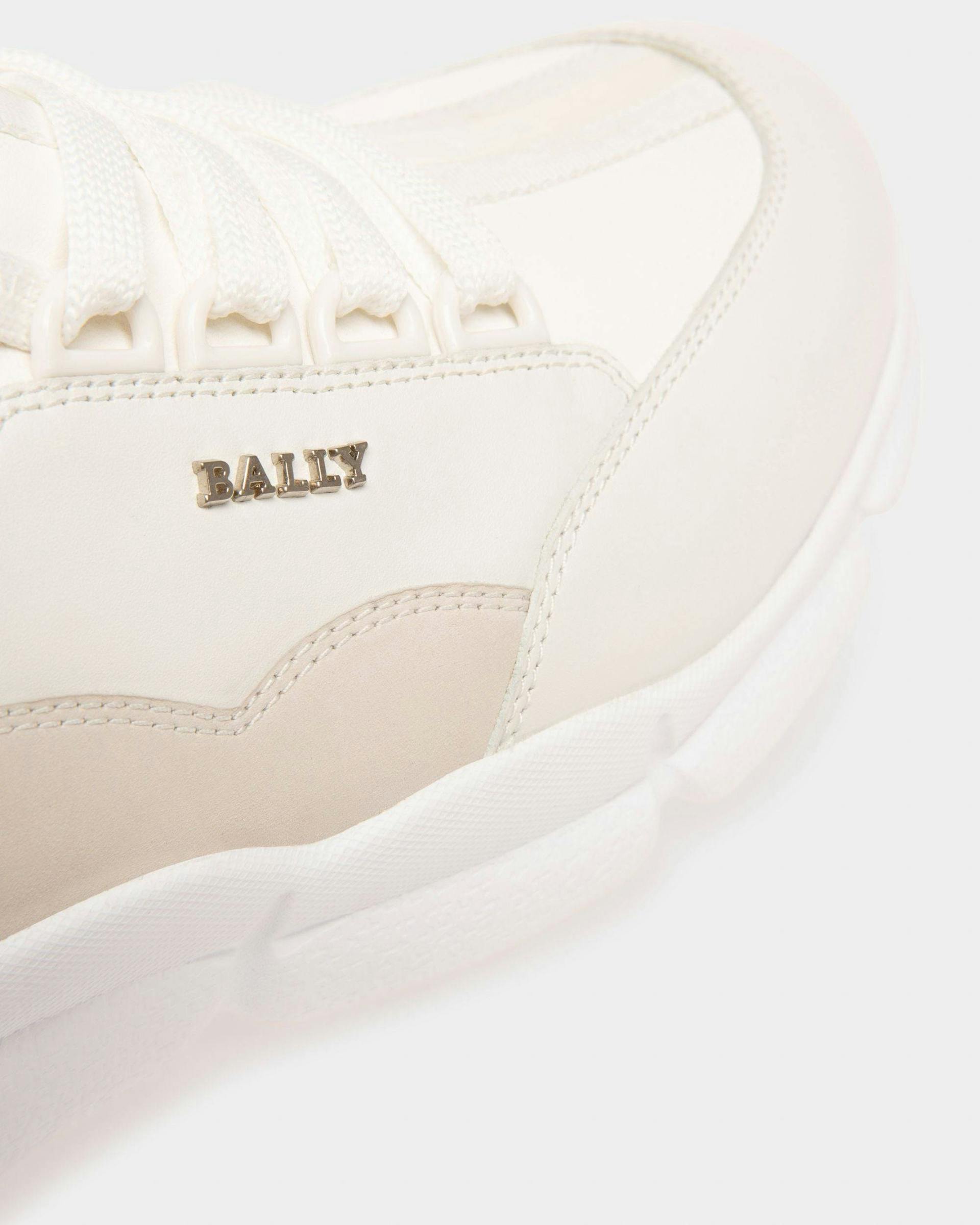 Passe Partout Bally Escapes Sneakers In Pelle Bianca - Uomo - Bally - 05