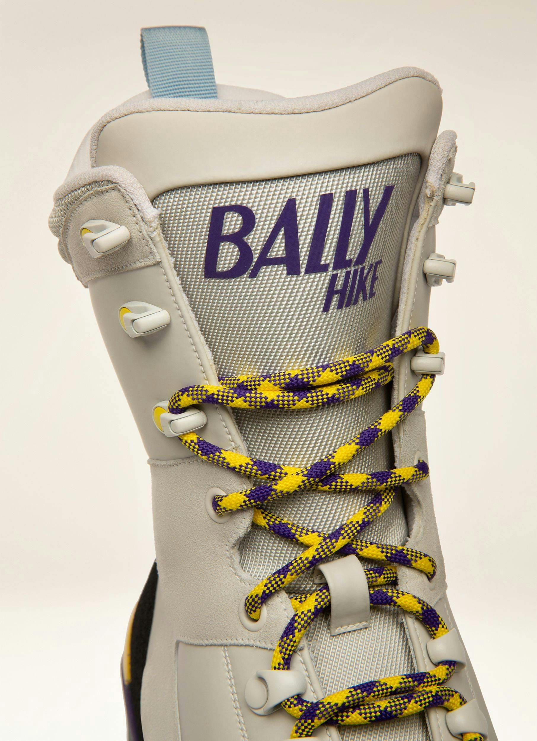 Bally Hike 1 Scarponi Da Trekking In Pelle In Bianco Polvere - Donna - Bally - 02