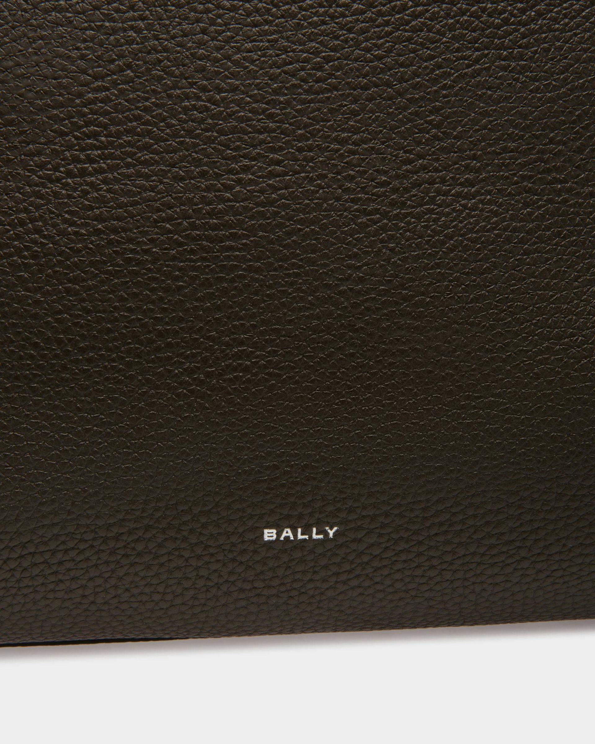 Men's Lago Backpack In Brown Leather | Bally | Still Life Detail