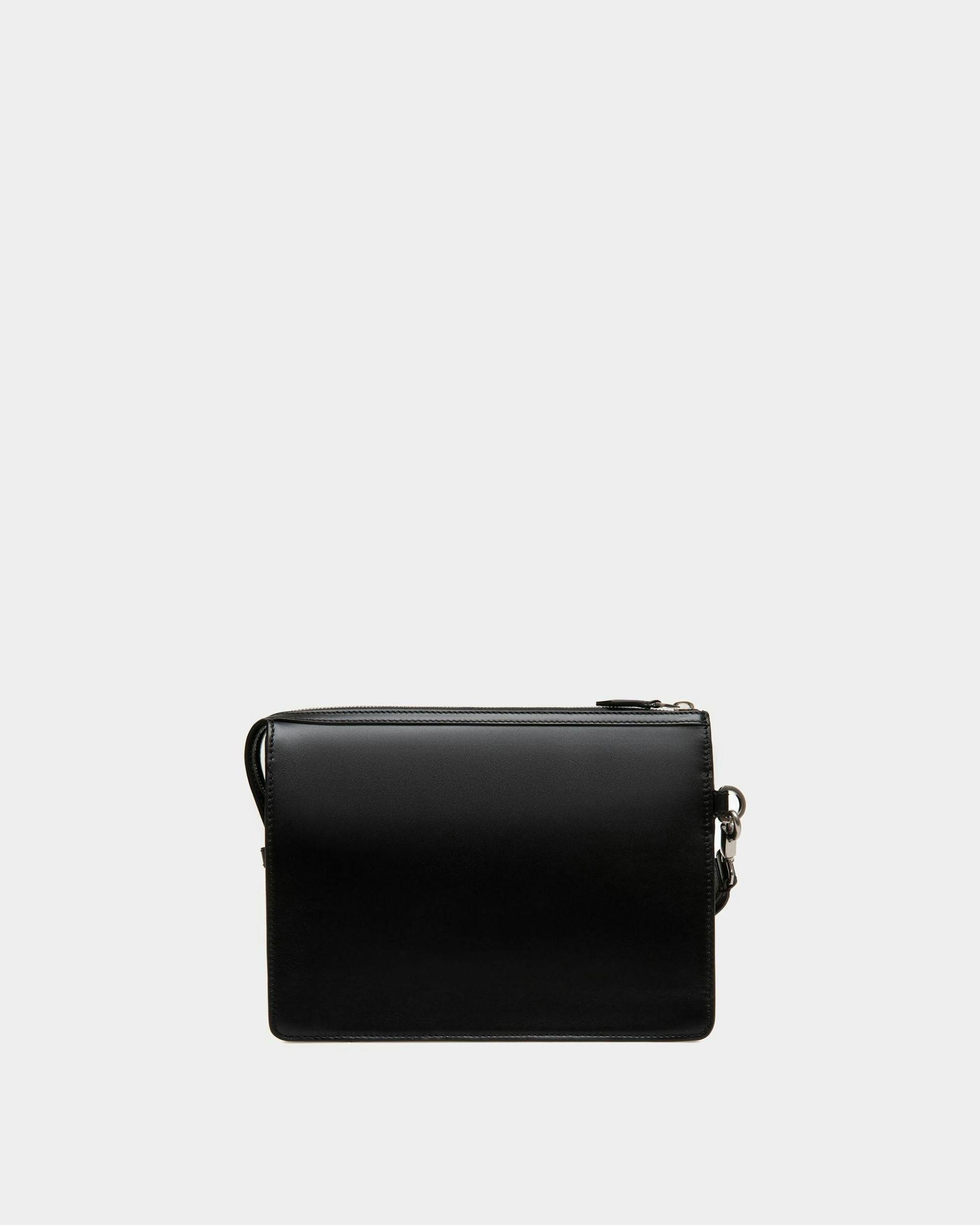 Men's Busy Bally Pouch in Black Leather | Bally | Still Life Back