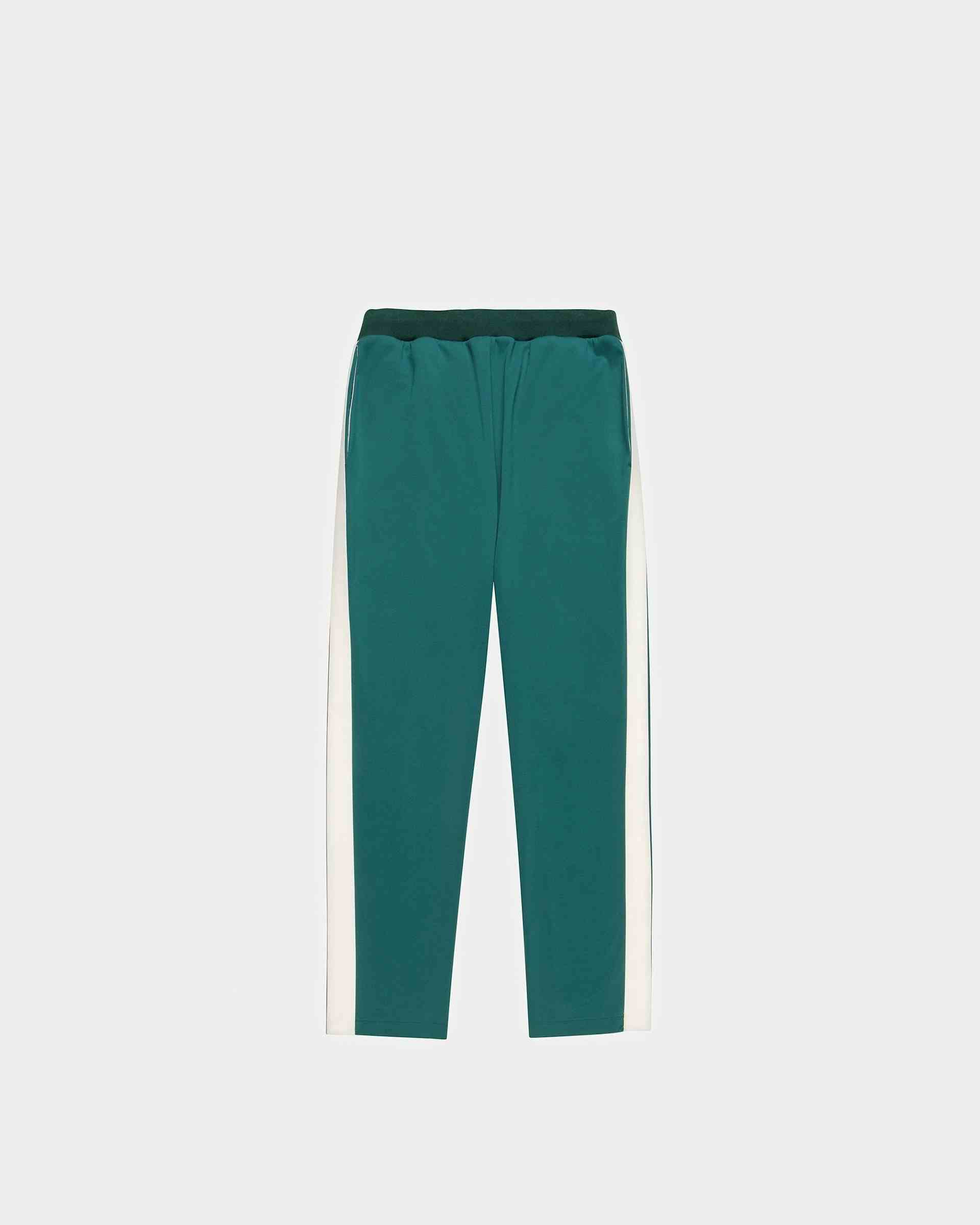 Pantalone Sportivo In Misto Cotone Verde - Uomo - Bally