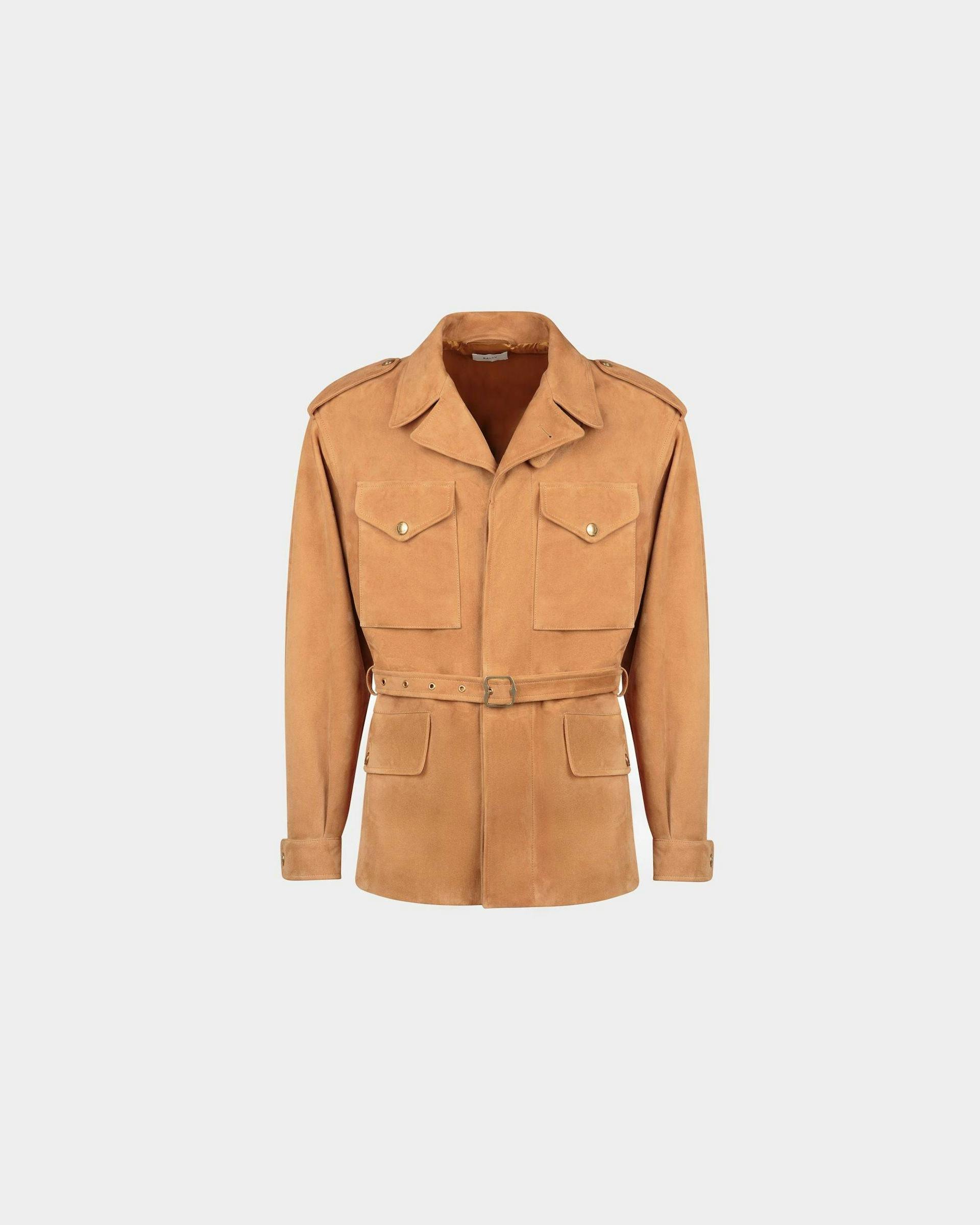 Men's Jacket in Suede | Bally | Still Life Front