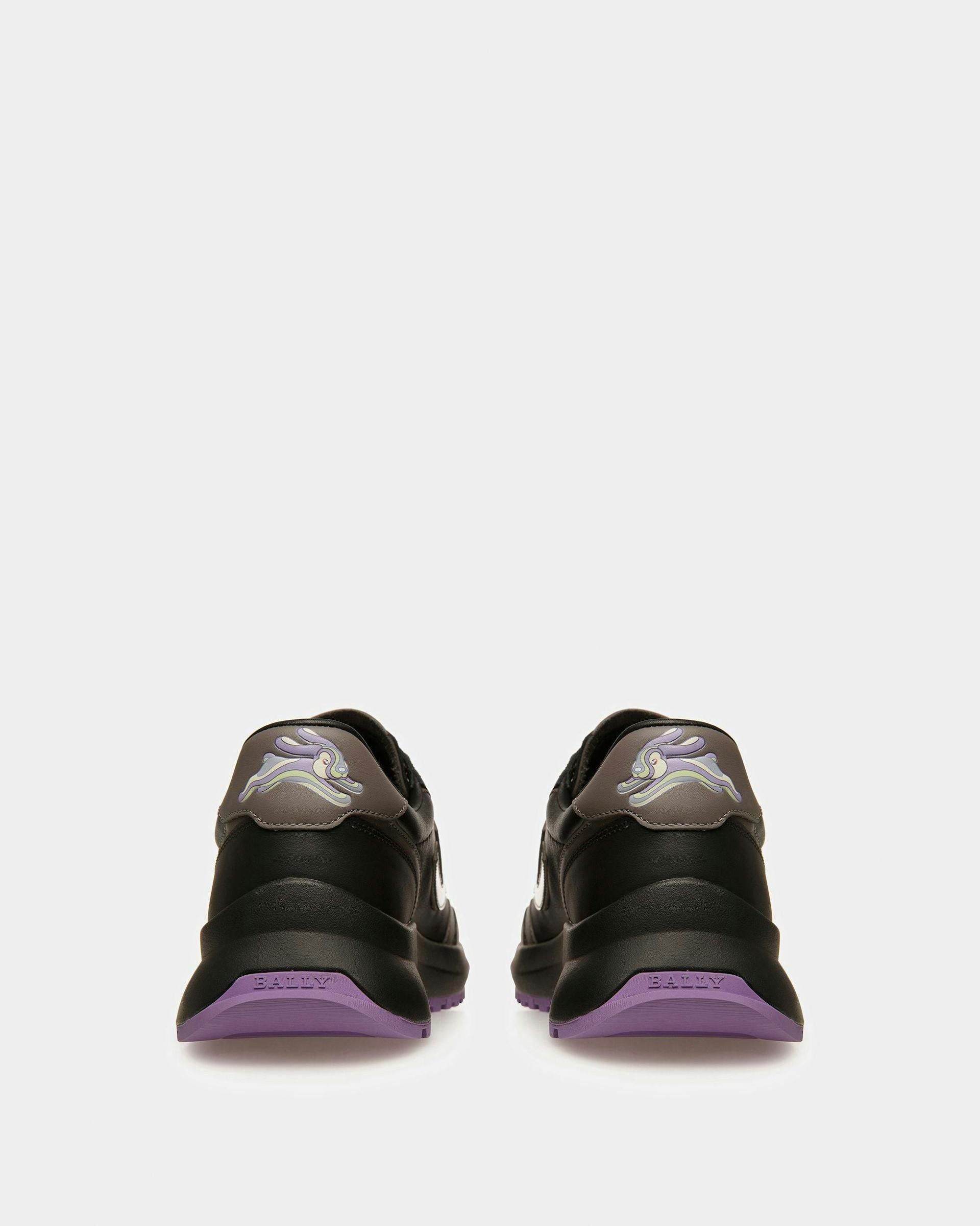 Demmy Sneaker In Pelle Nera E Antracite - Uomo - Bally - 04