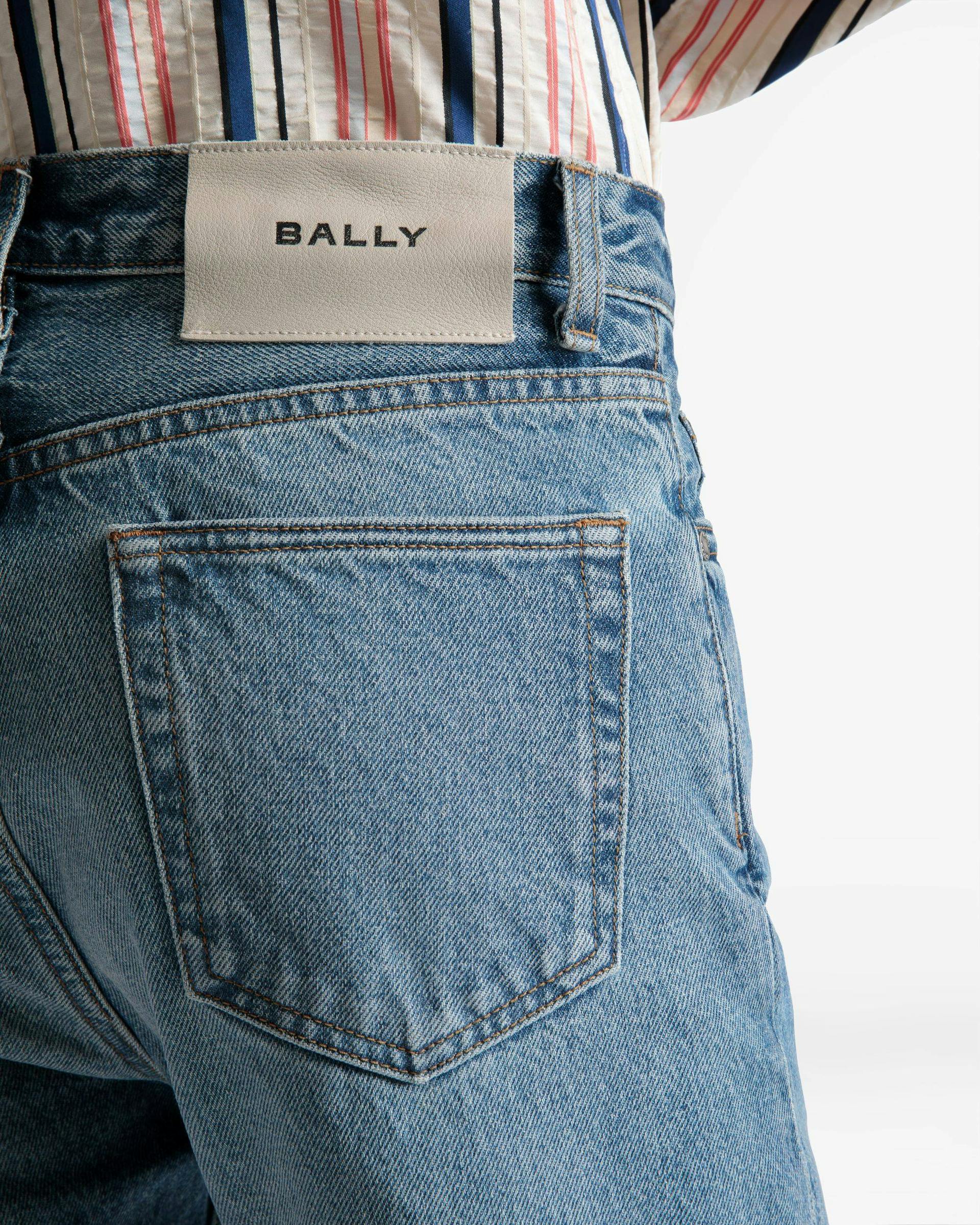 Pantalone Svasato In Blu Denim - Uomo - Bally - 04