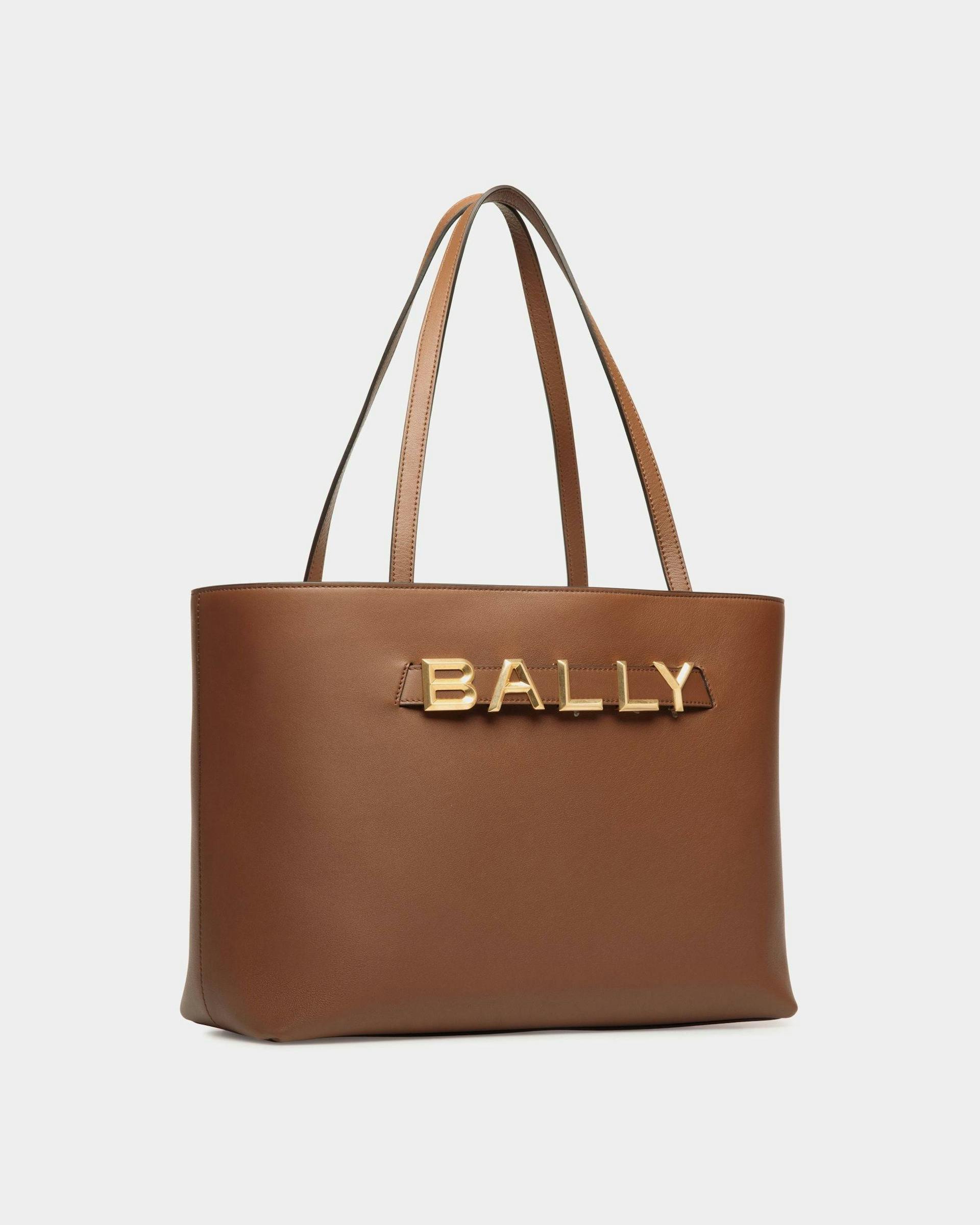 Tote Bag Bally Spell In Pelle Marrone - Donna - Bally - 03