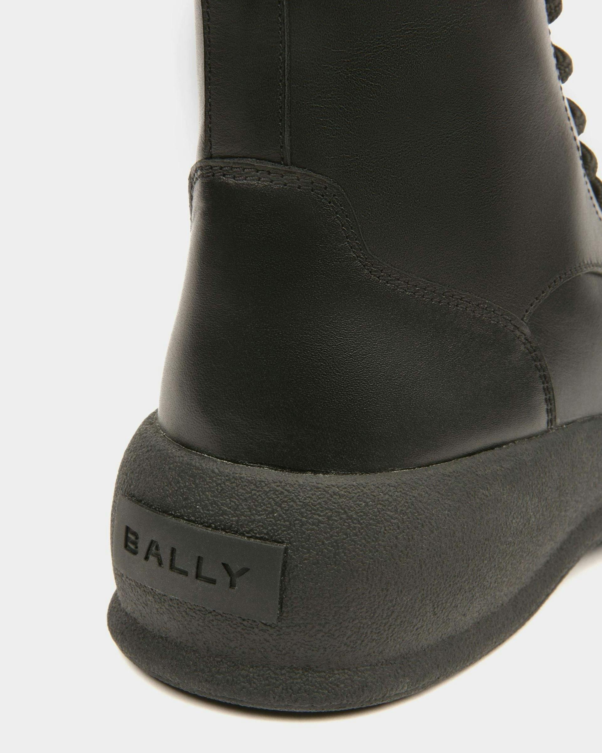 Women's Frei Boots In Black Leather | Bally | Still Life Detail