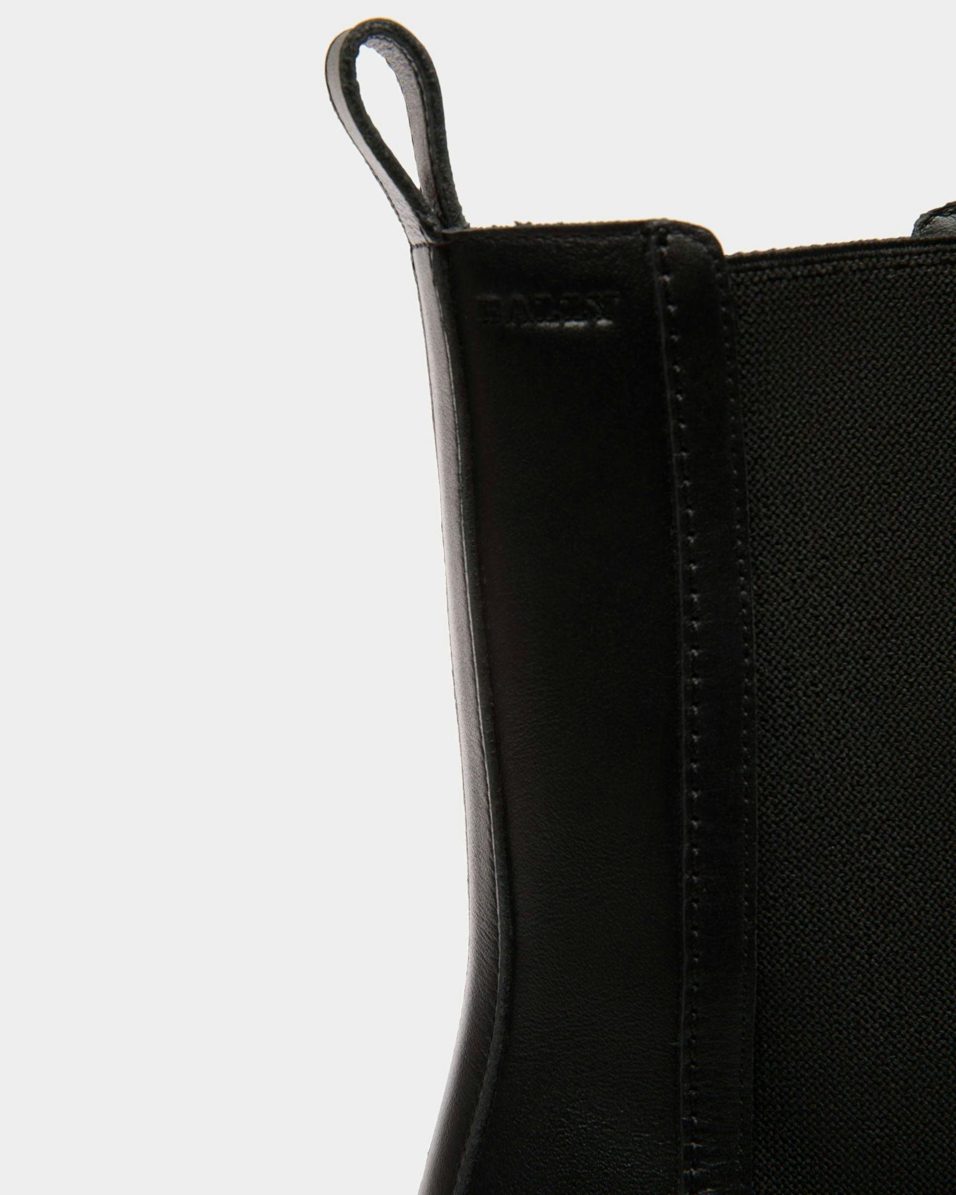 Women's Enga Boots In Black Leather | Bally | Still Life Detail