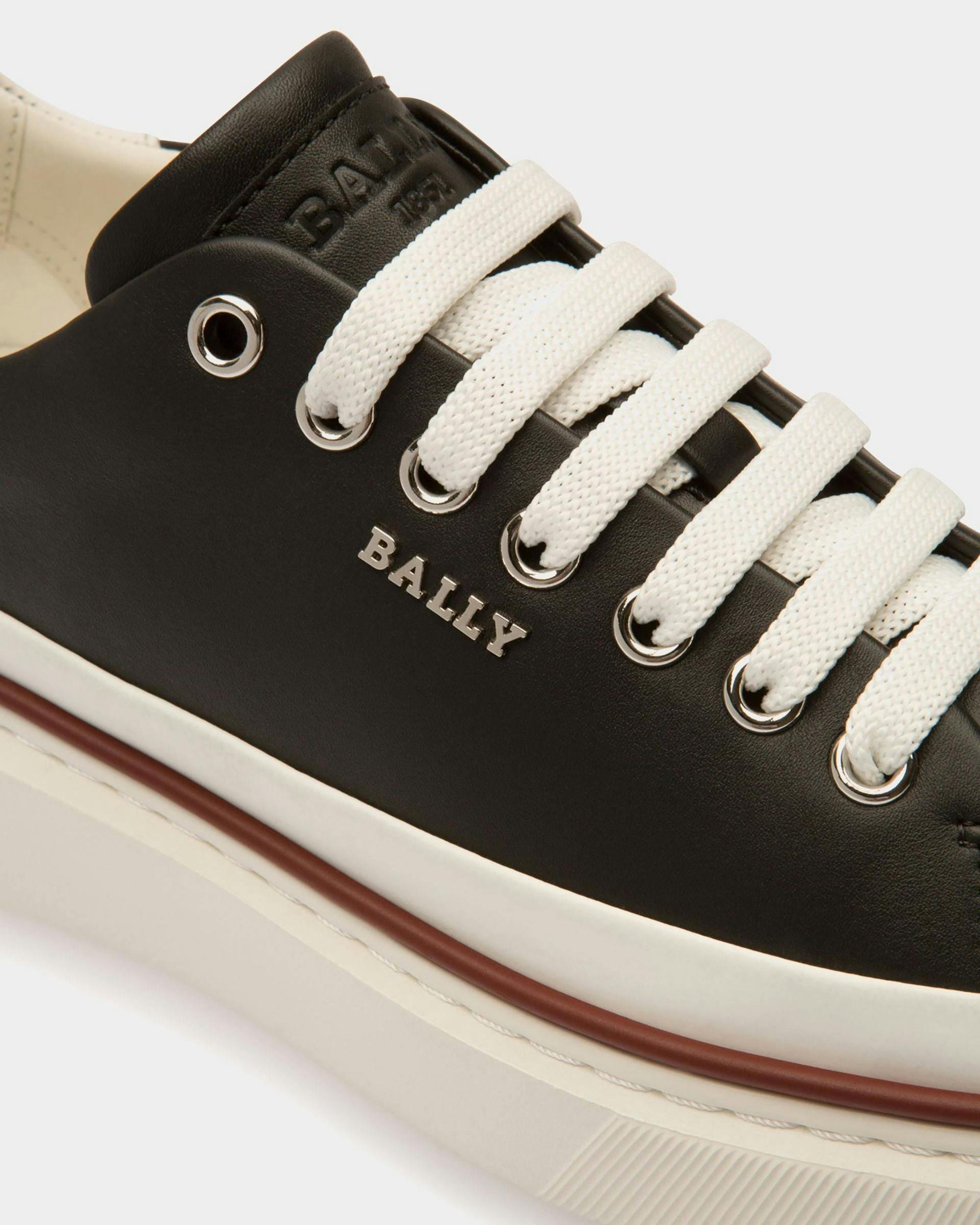 Maily Sneaker In Pelle Colore Nero - Donna - Bally - 04