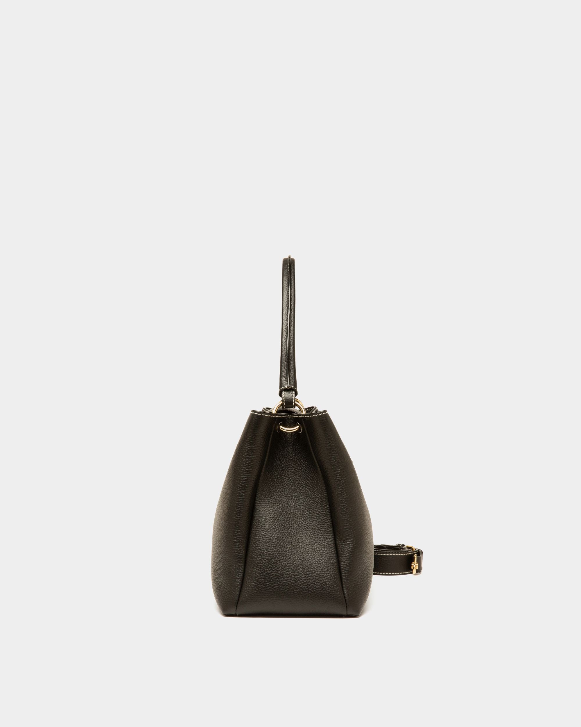 Layka Borsa A Mano In Pelle Nera - Donna - Bally - 03