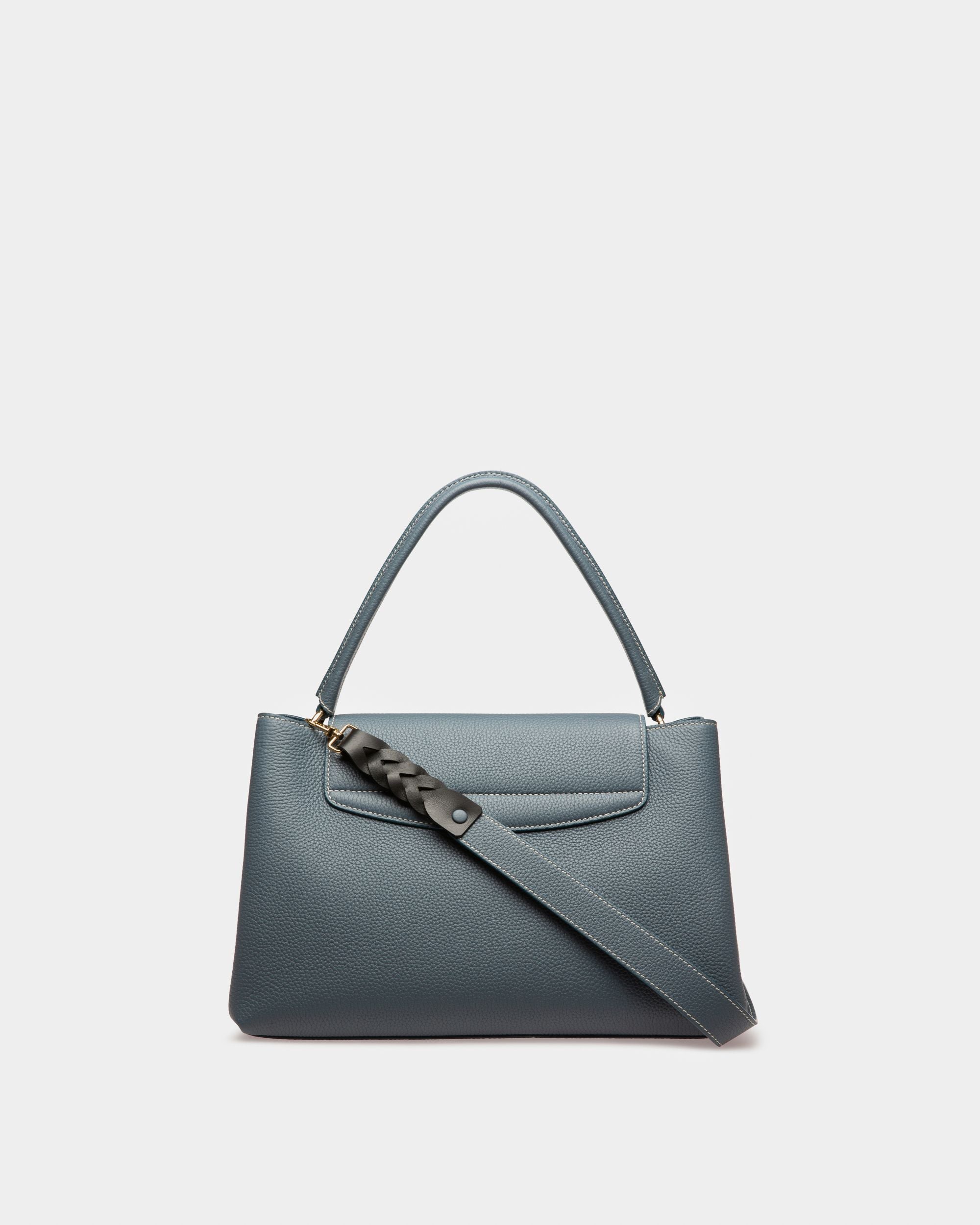 Layka Borsa A Mano In Pelle Blu - Donna - Bally - 02