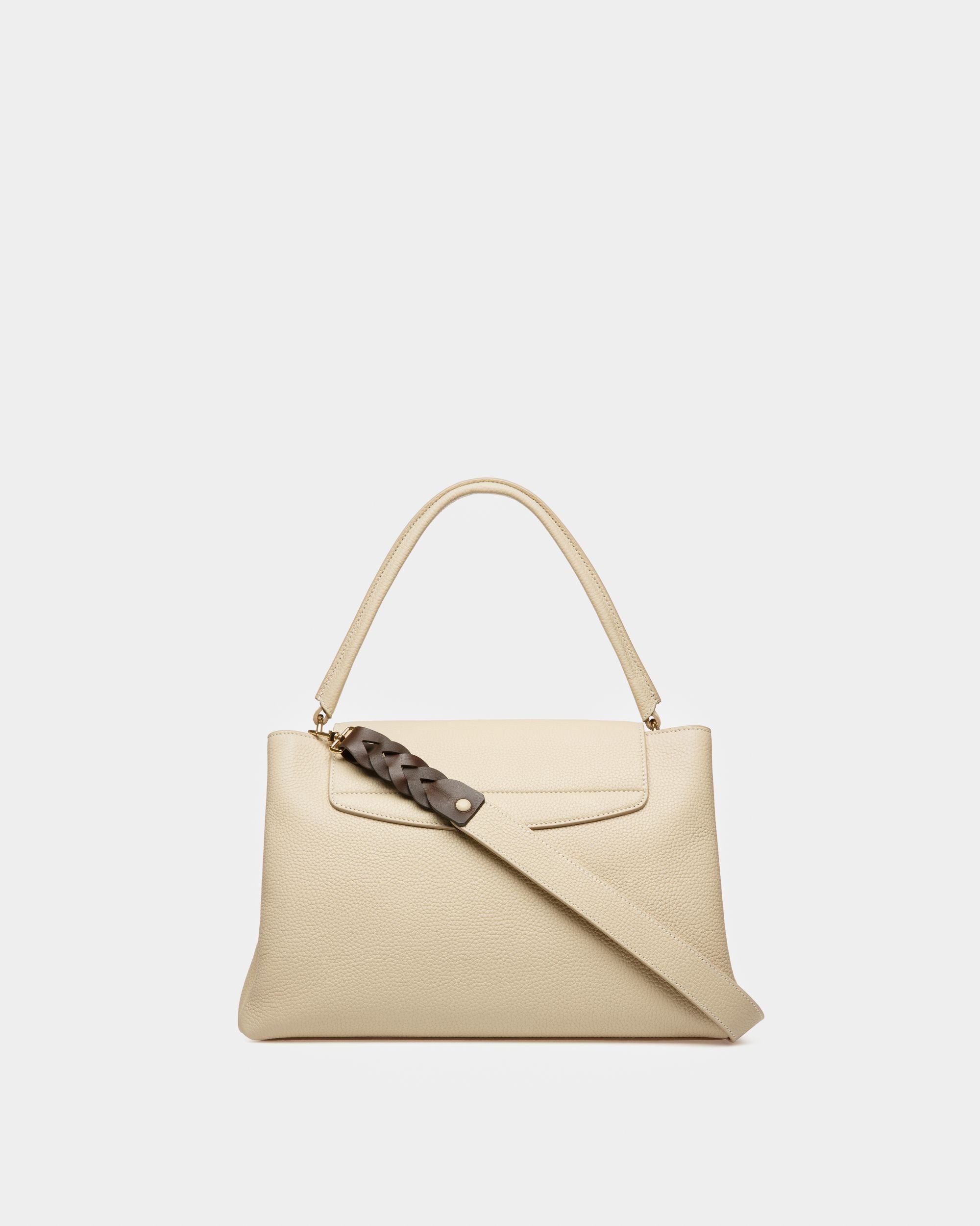 Layka Borsa A Mano In Pelle Beige Chiaro - Donna - Bally - 02