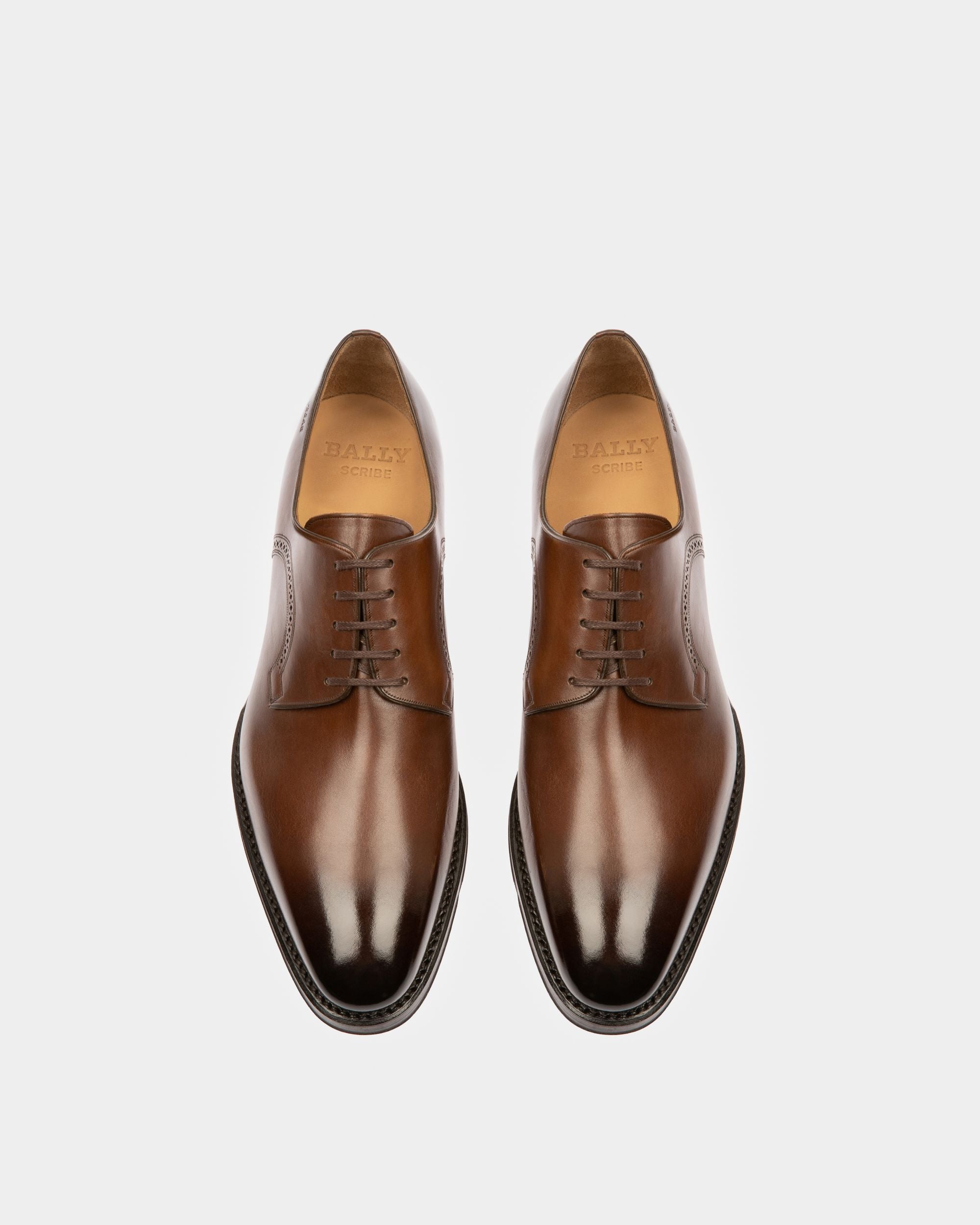 Scamardo Derby In Pelle Cognac - Uomo - Bally - 02