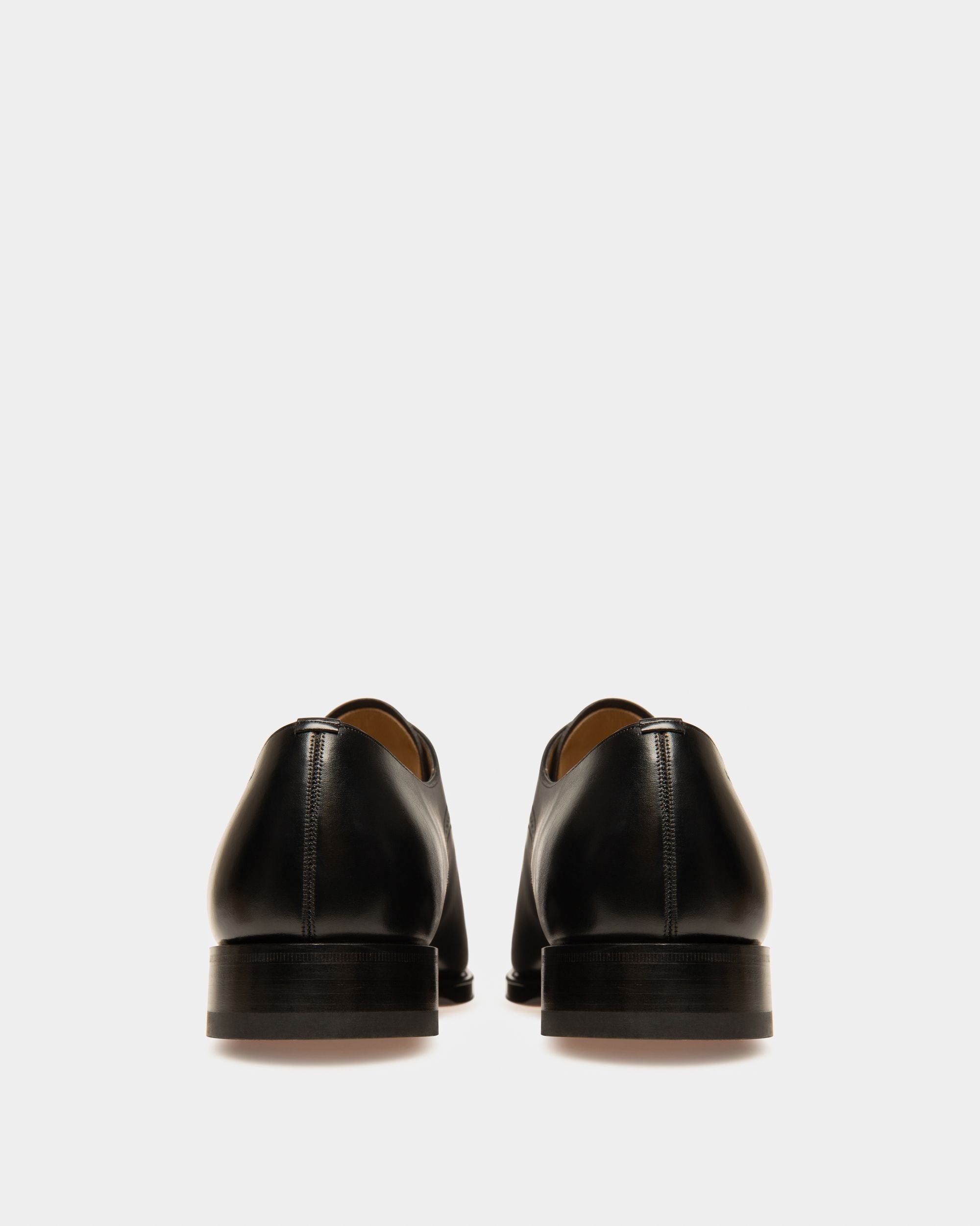 Scanio Oxford In Pelle Nera - Uomo - Bally - 03