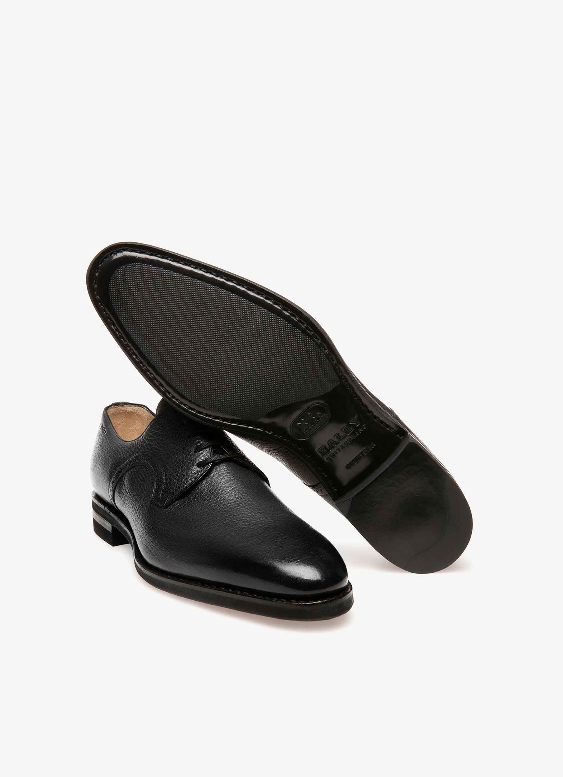 Scrivani Derby In Pelle Nera - Uomo - Bally - 03