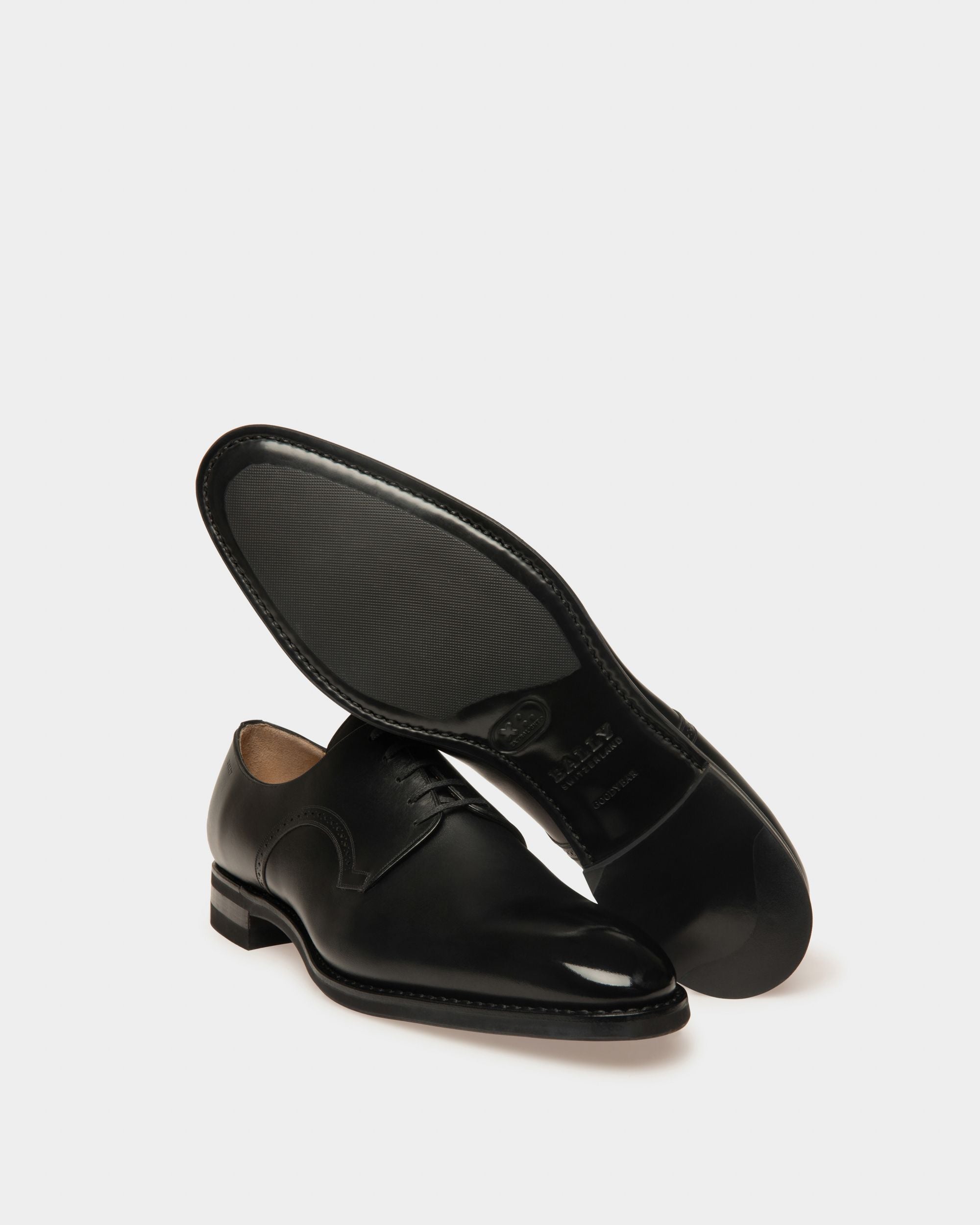 Scrivani Derby In Pelle Nera - Uomo - Bally - 03