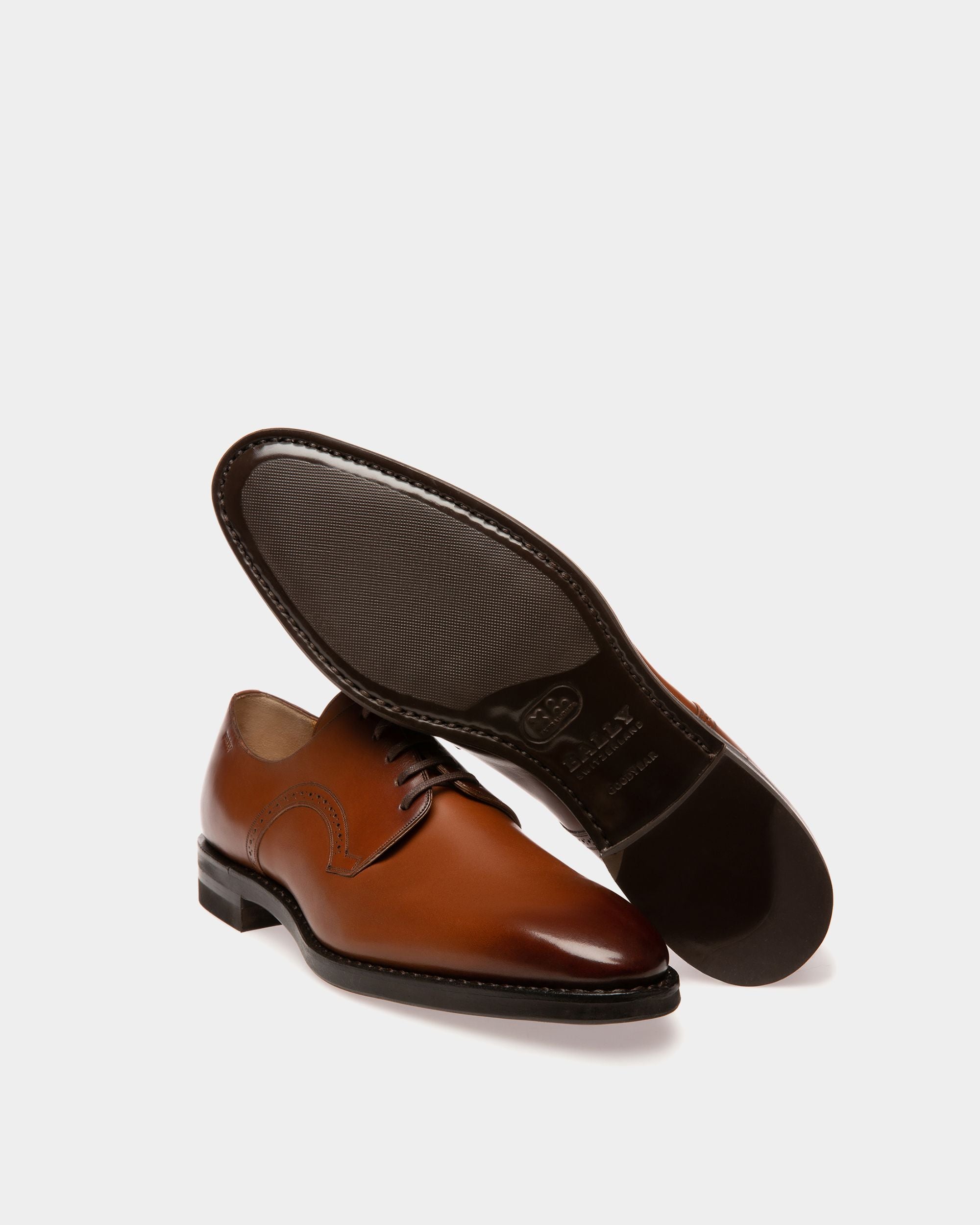 Scrivani Derby In Pelle Marrone - Uomo - Bally - 03