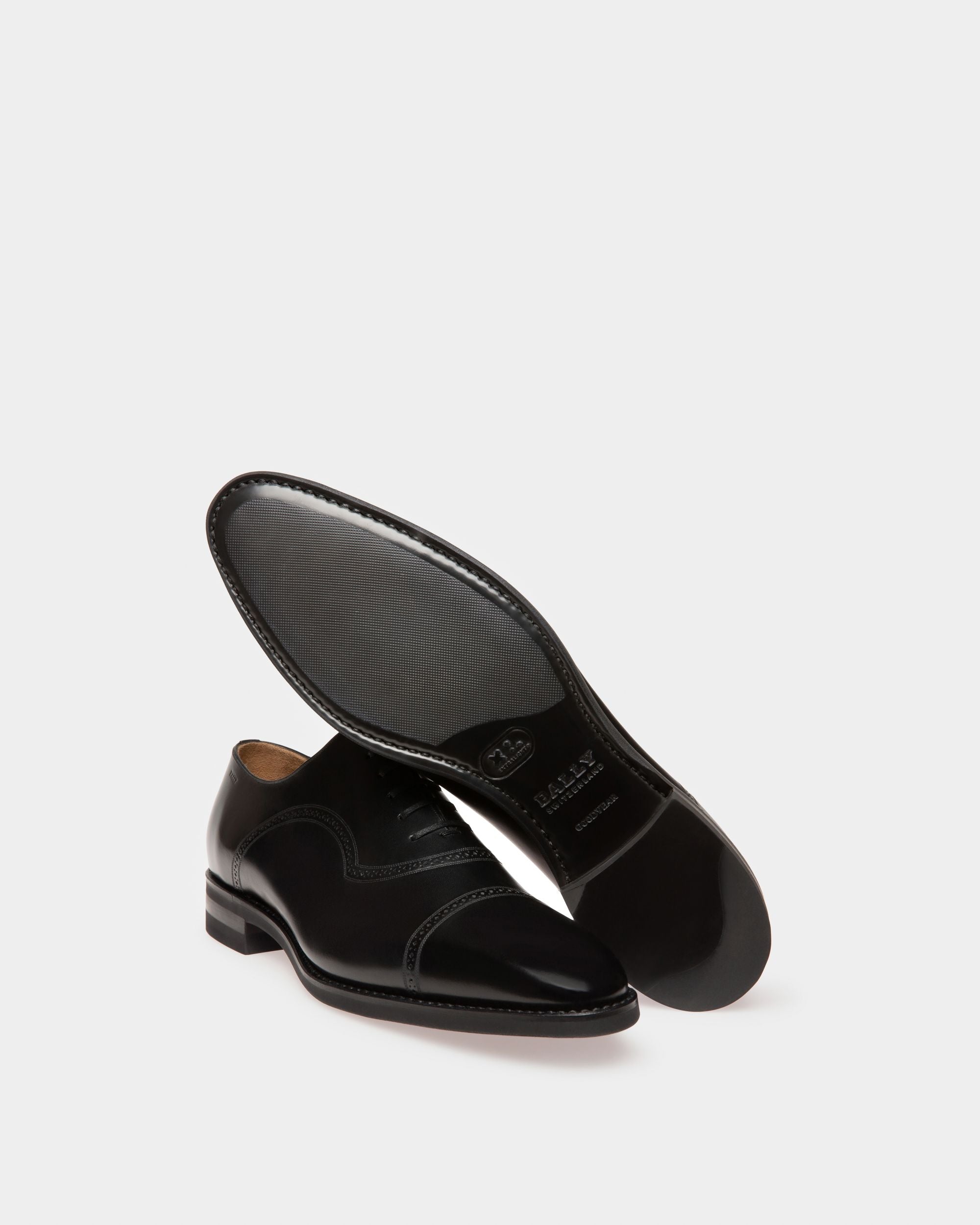 Scotch Oxford In Pelle Nera - Uomo - Bally - 04