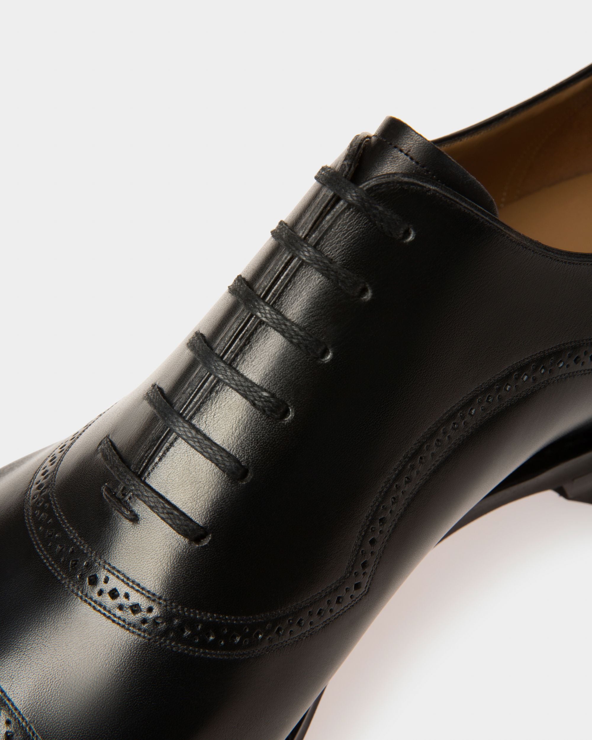 Scotch Oxford In Pelle Nera - Uomo - Bally - 05