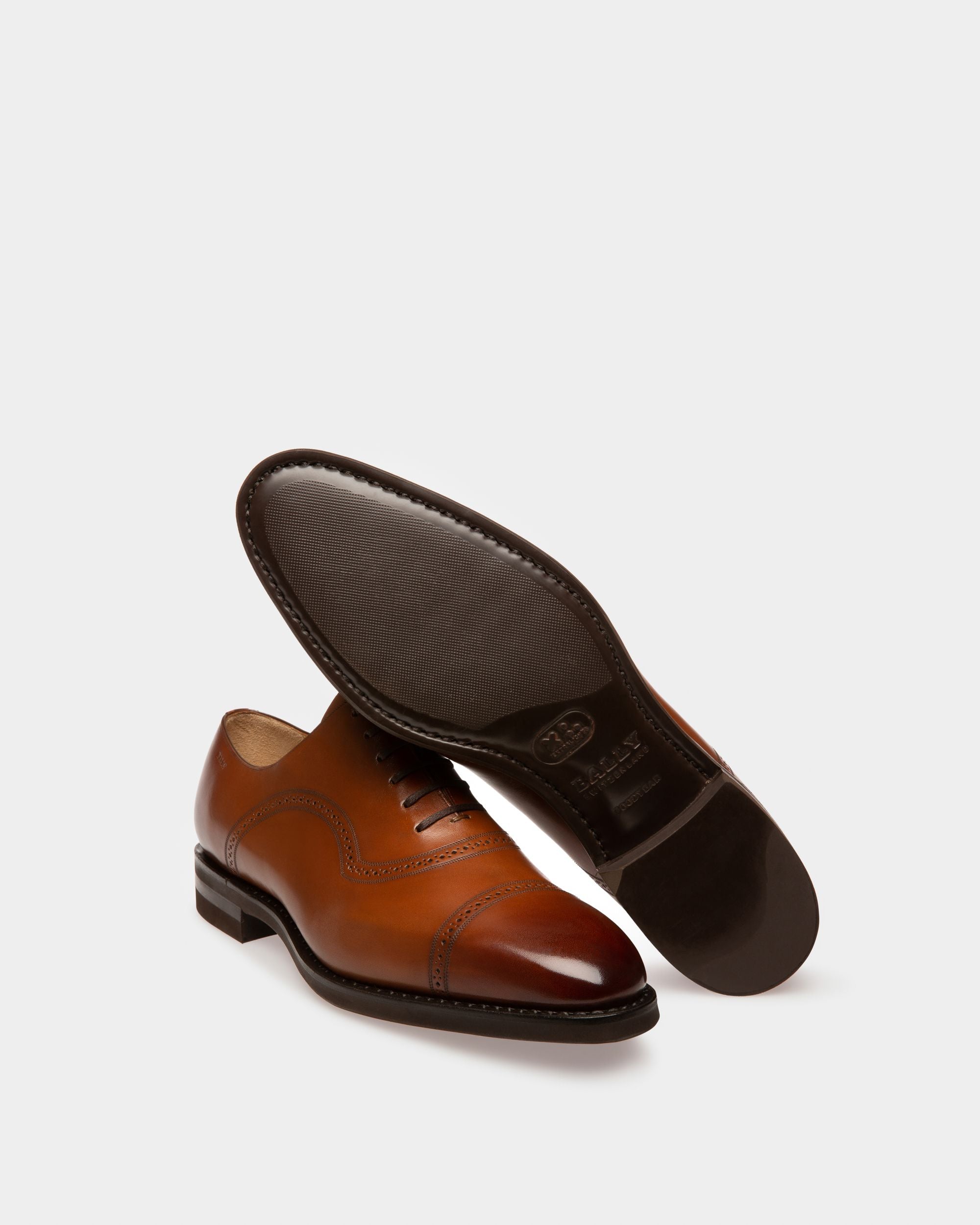 Scotch Oxford In Pelle Marrone - Uomo - Bally - 04