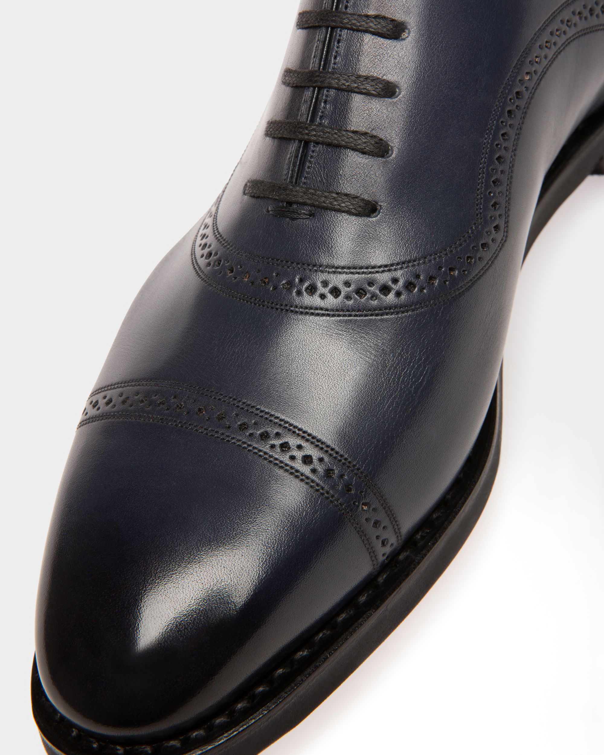 Scotch Oxford In Pelle Navy - Uomo - Bally - 05