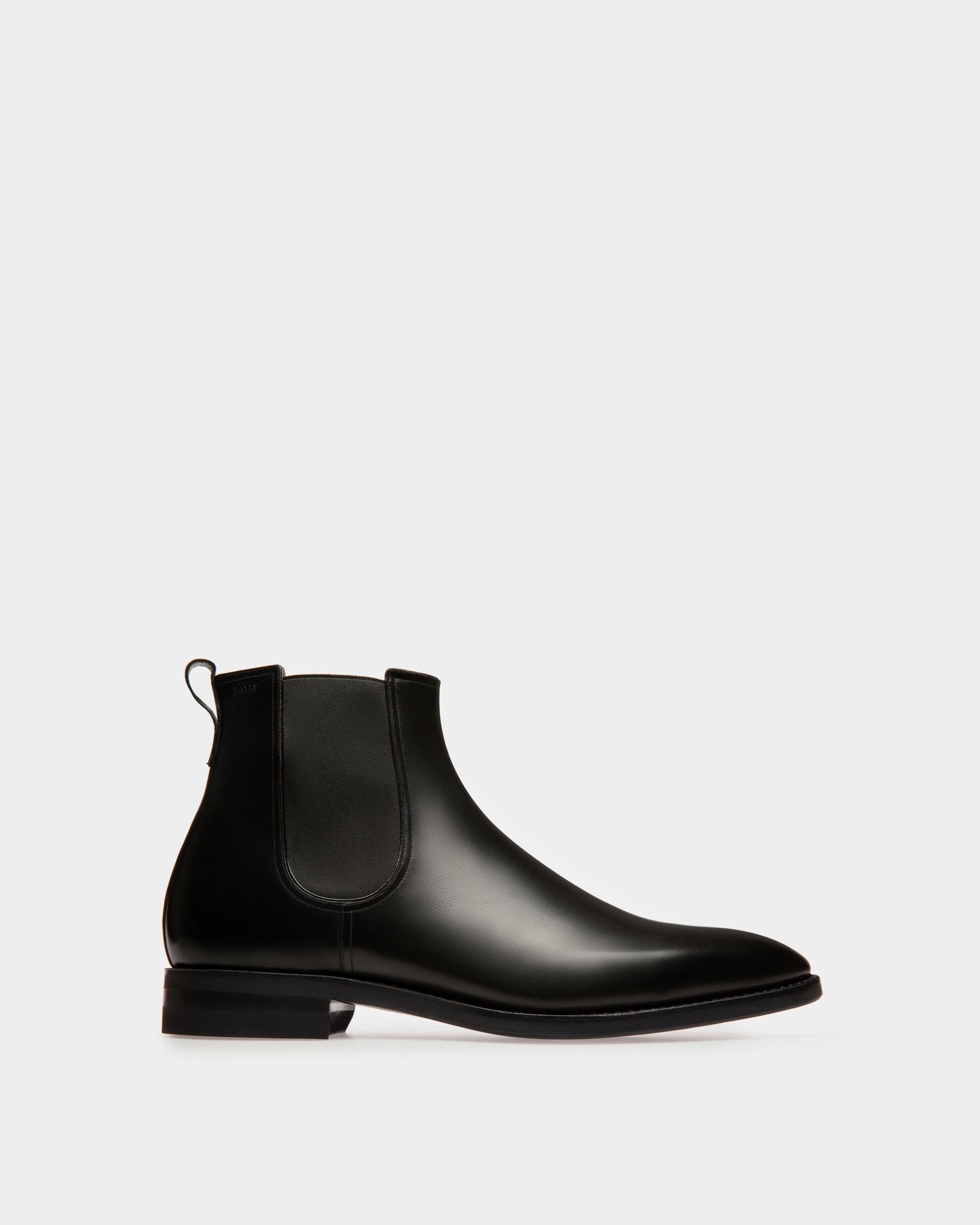Scavone Stivaletti In Pelle Nera - Uomo - Bally - 01