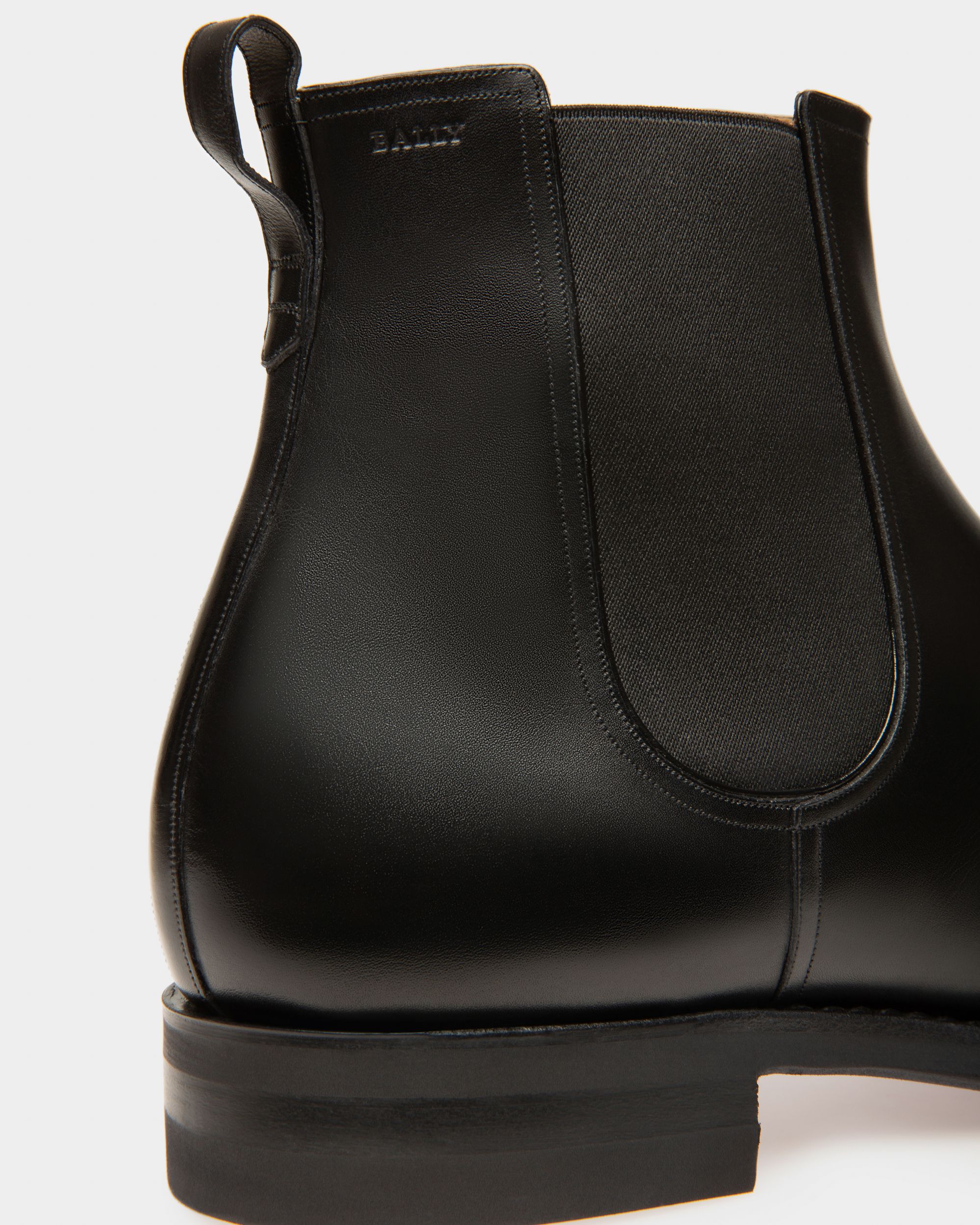 Scavone Stivaletti In Pelle Nera - Uomo - Bally - 03