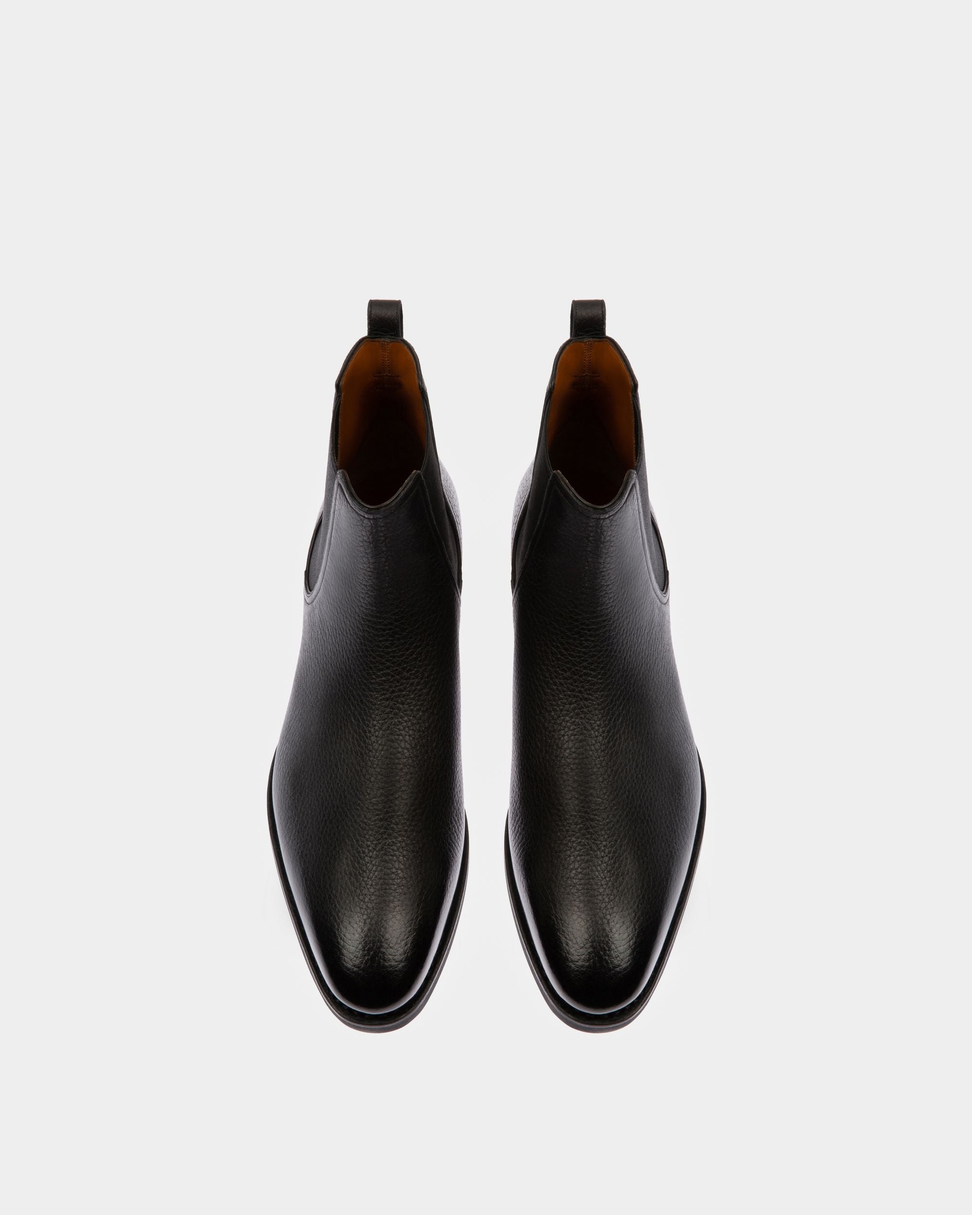 Scavone Stivaletti In Pelle Nera - Uomo - Bally - 02