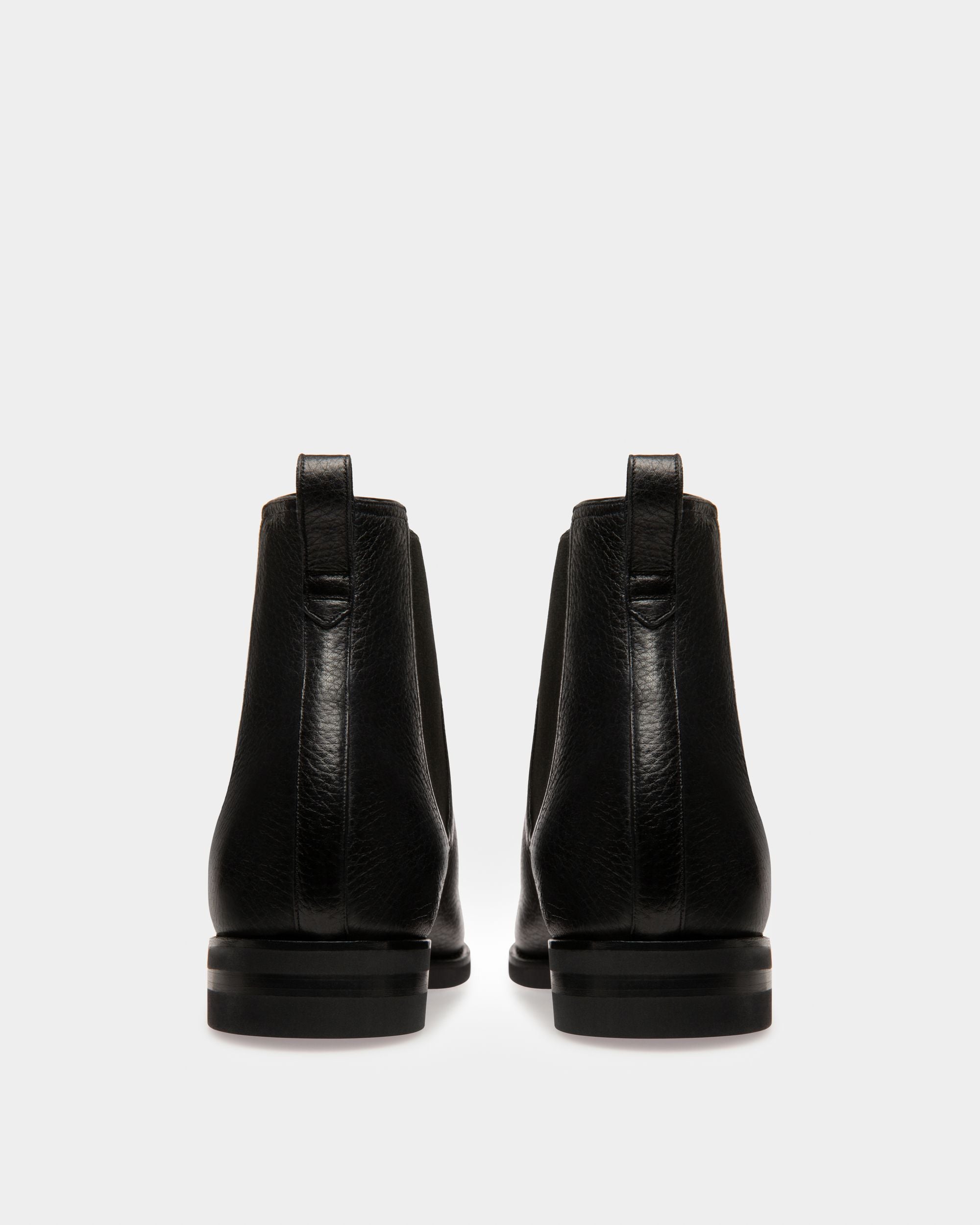 Scavone Stivaletti In Pelle Nera - Uomo - Bally - 03