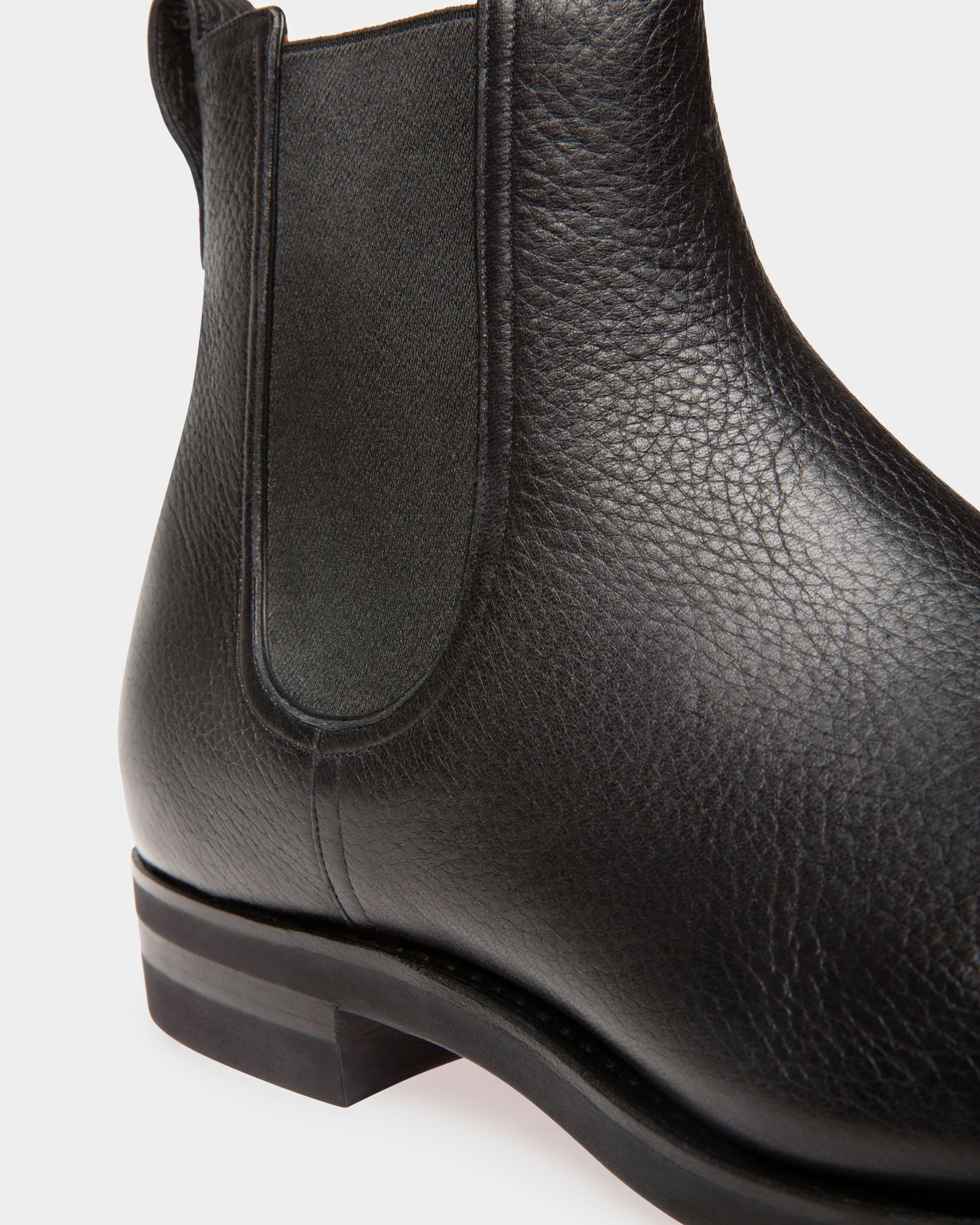 Scavone Stivaletti In Pelle Nera - Uomo - Bally - 05