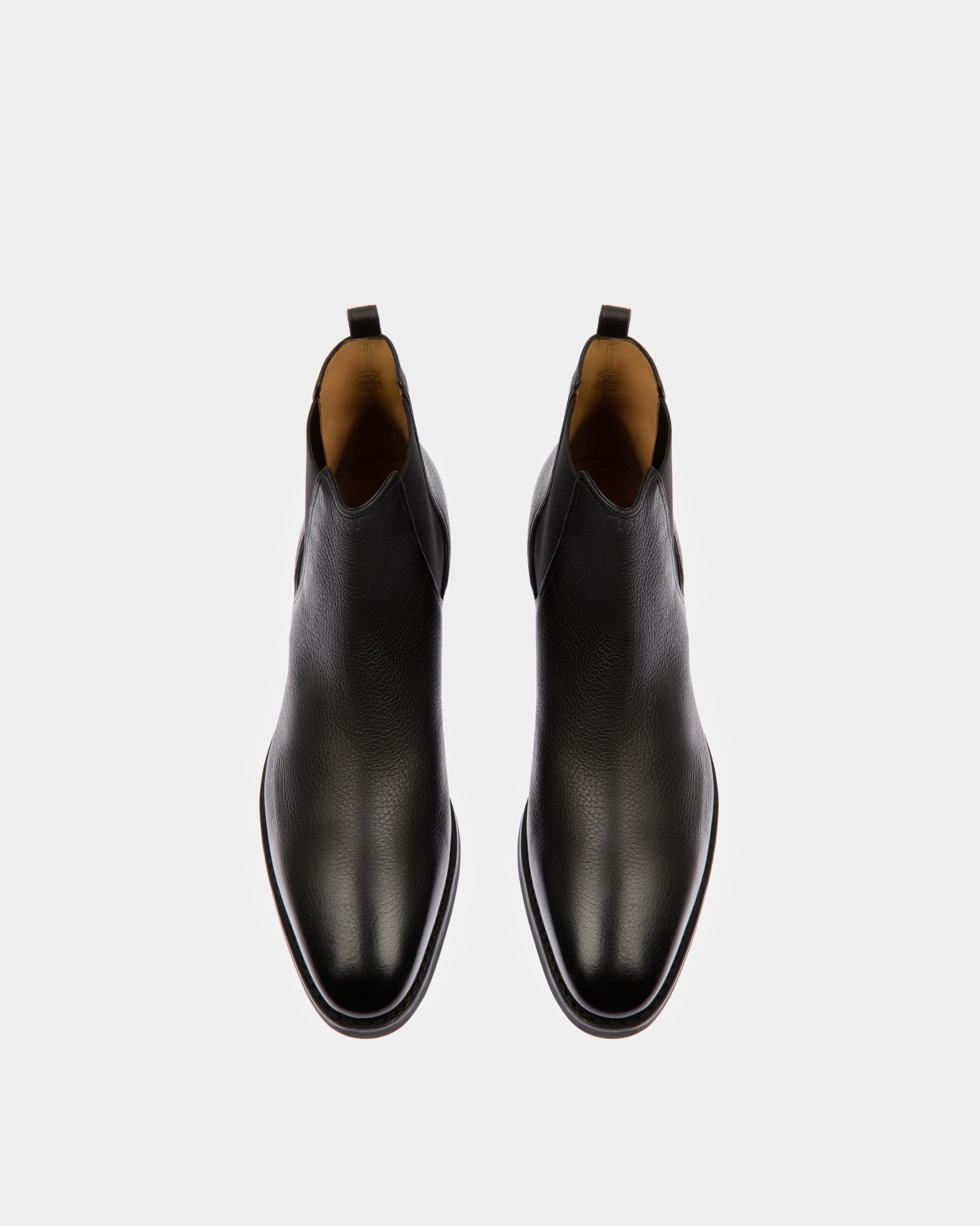 Scavone Stivaletti In Pelle Nera - Uomo - Bally - 03