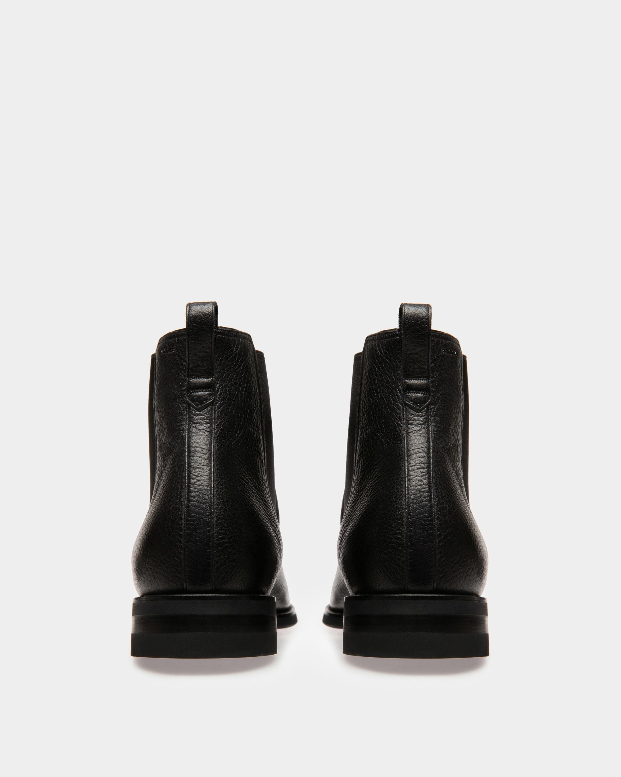 Scavone Stivaletti In Pelle Nera - Uomo - Bally - 04