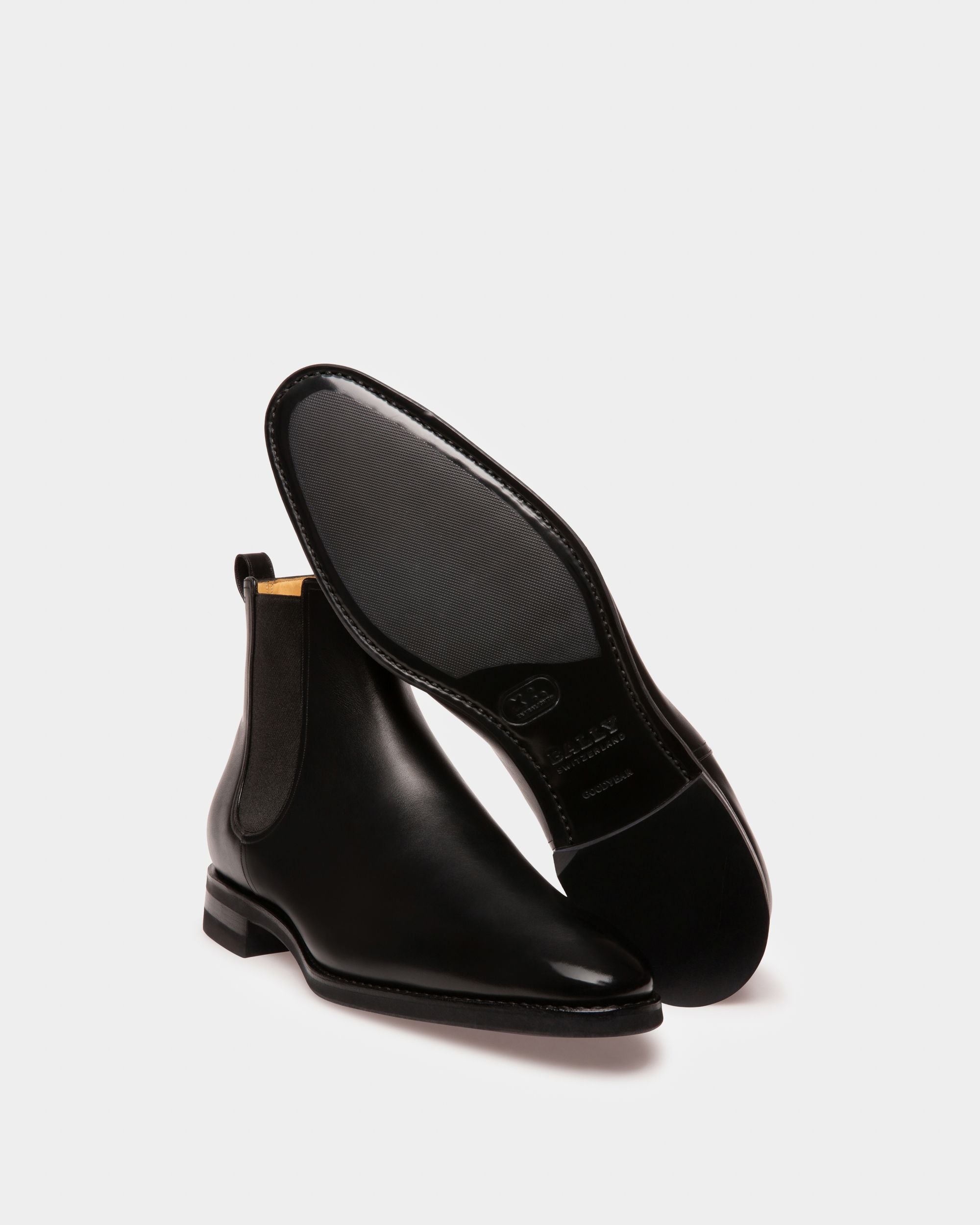 Scavone Stivaletti In Pelle Nera - Uomo - Bally - 05