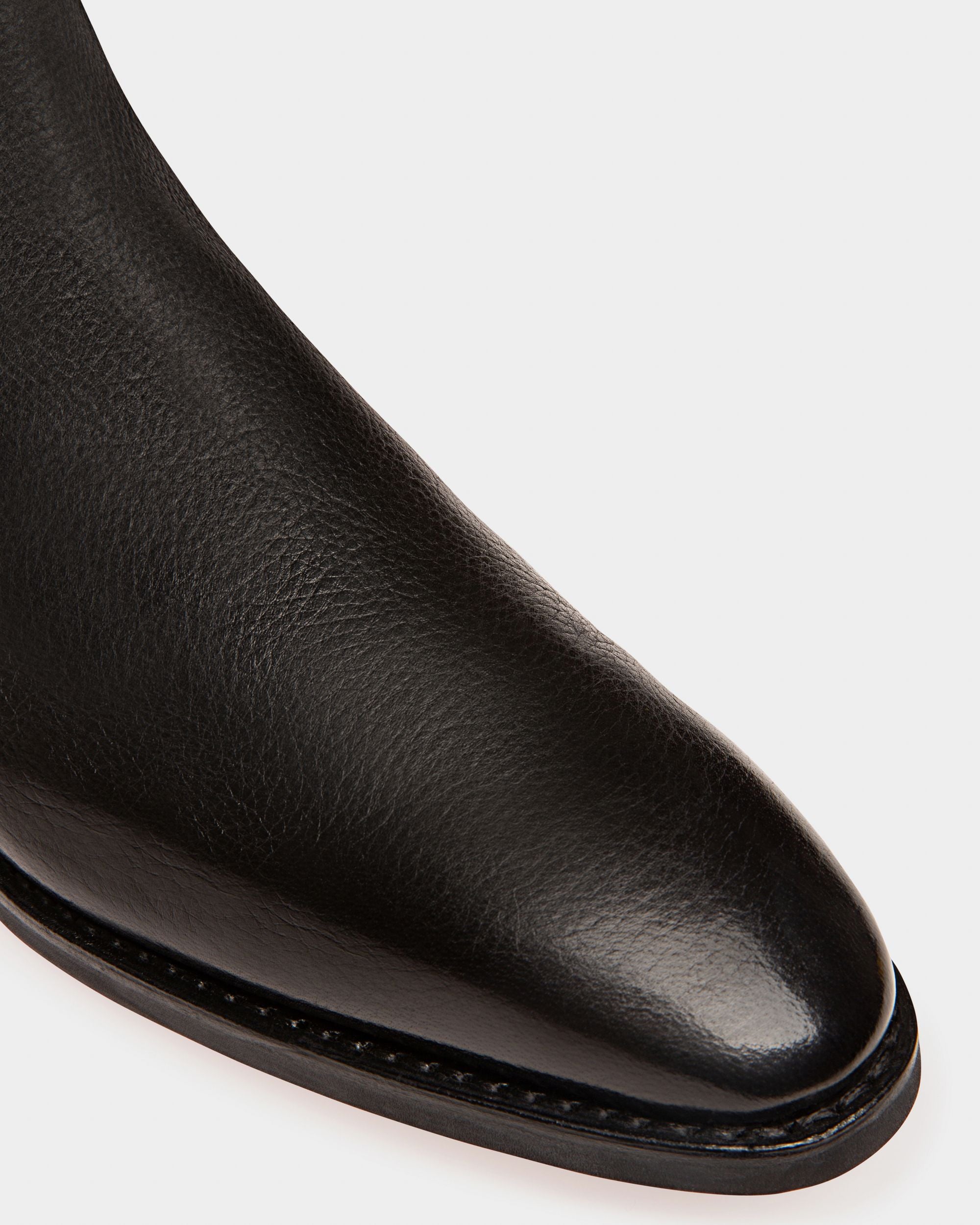 Scavone Stivaletti In Pelle Nera - Uomo - Bally - 06