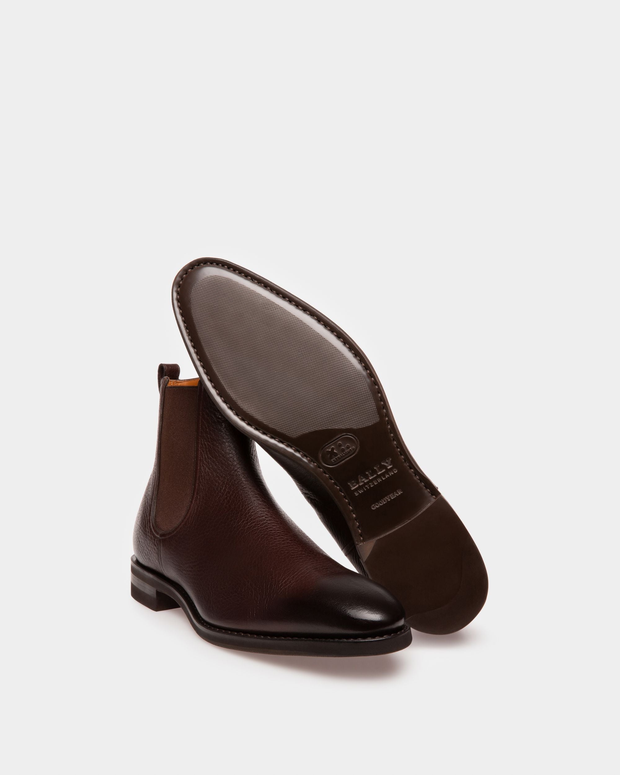 Scavone Stivaletti In Pelle Marrone - Uomo - Bally - 04