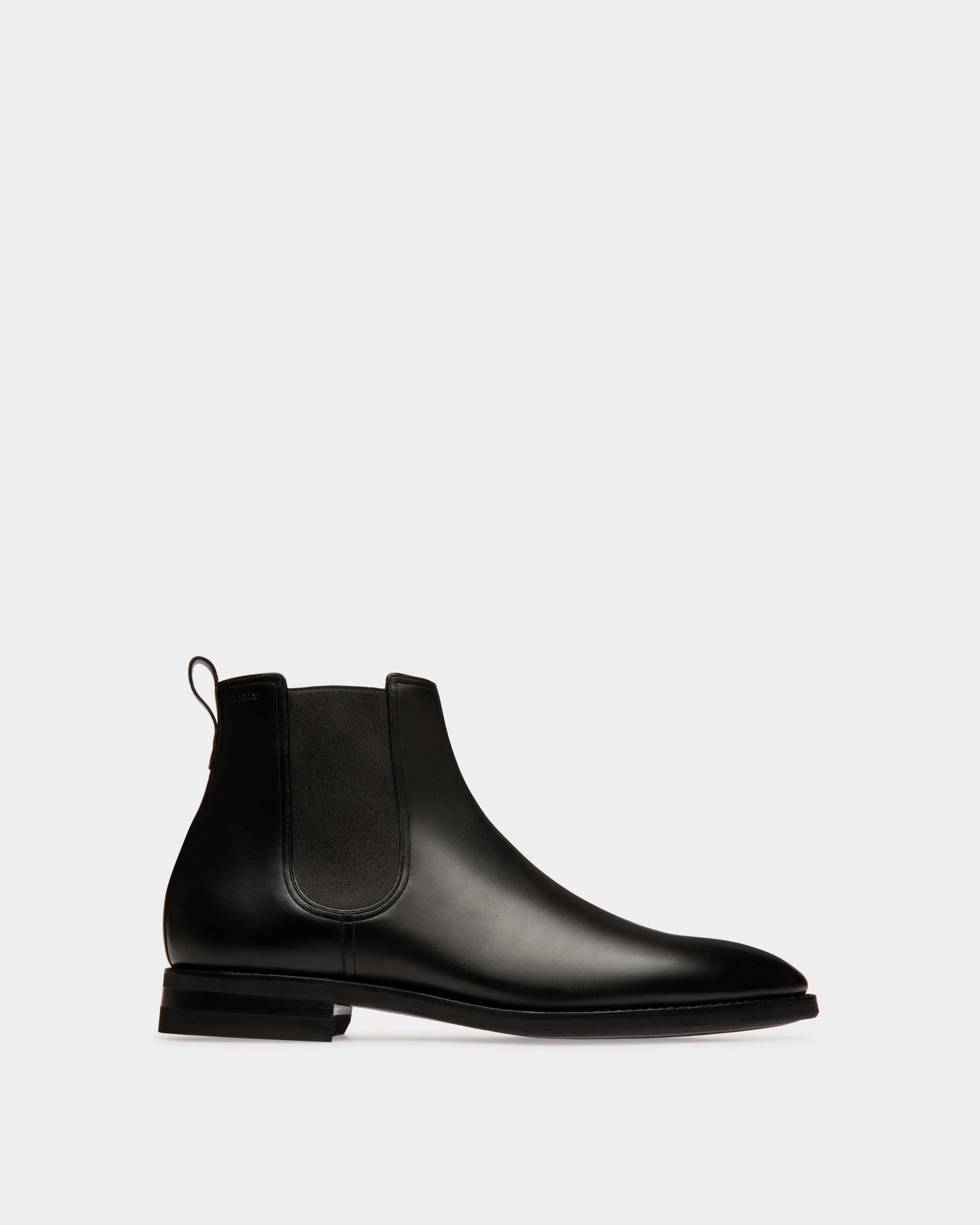 Scavone Stivaletti In Pelle Nera - Uomo - Bally - 01