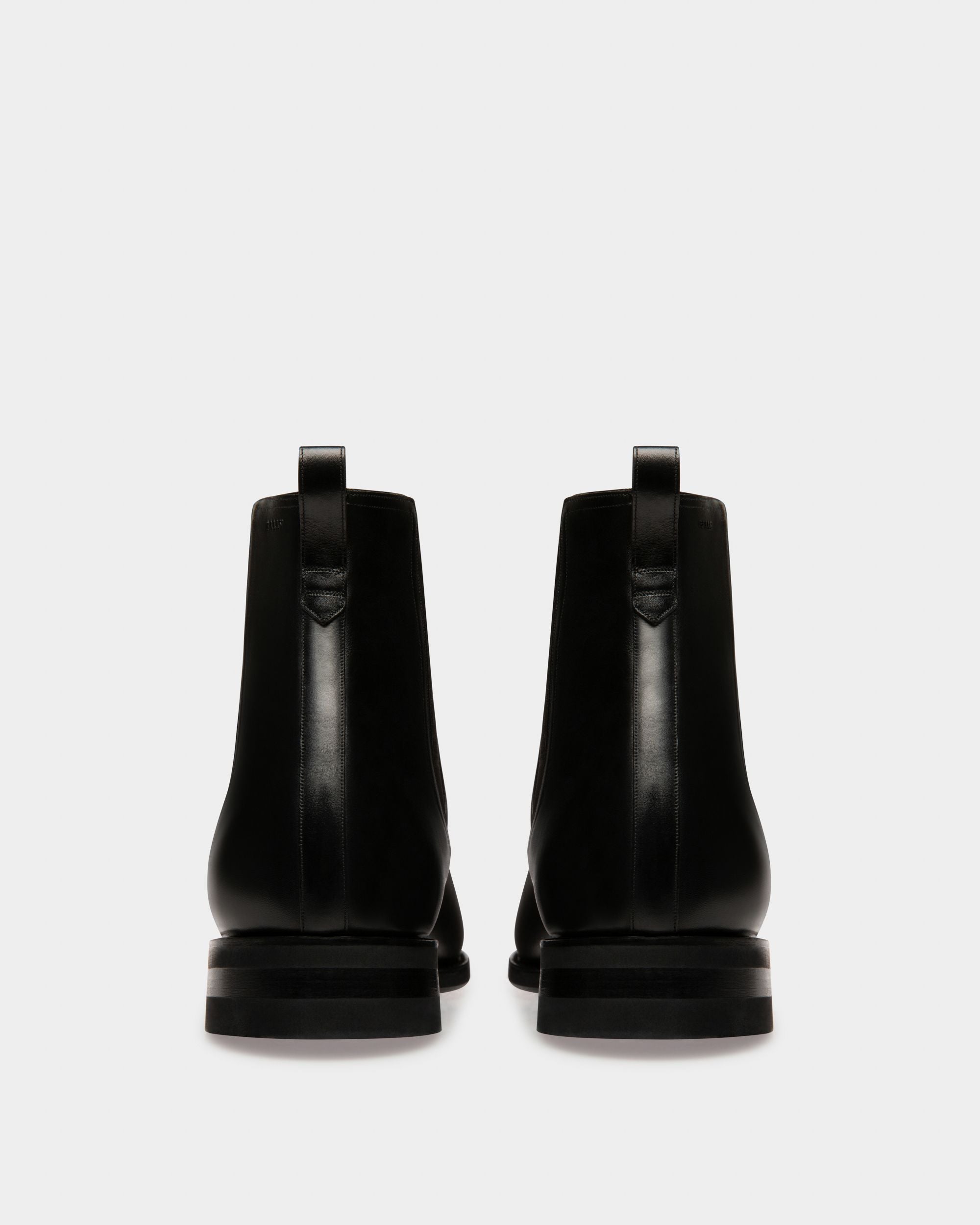 Scavone Stivaletti In Pelle Nera - Uomo - Bally - 02