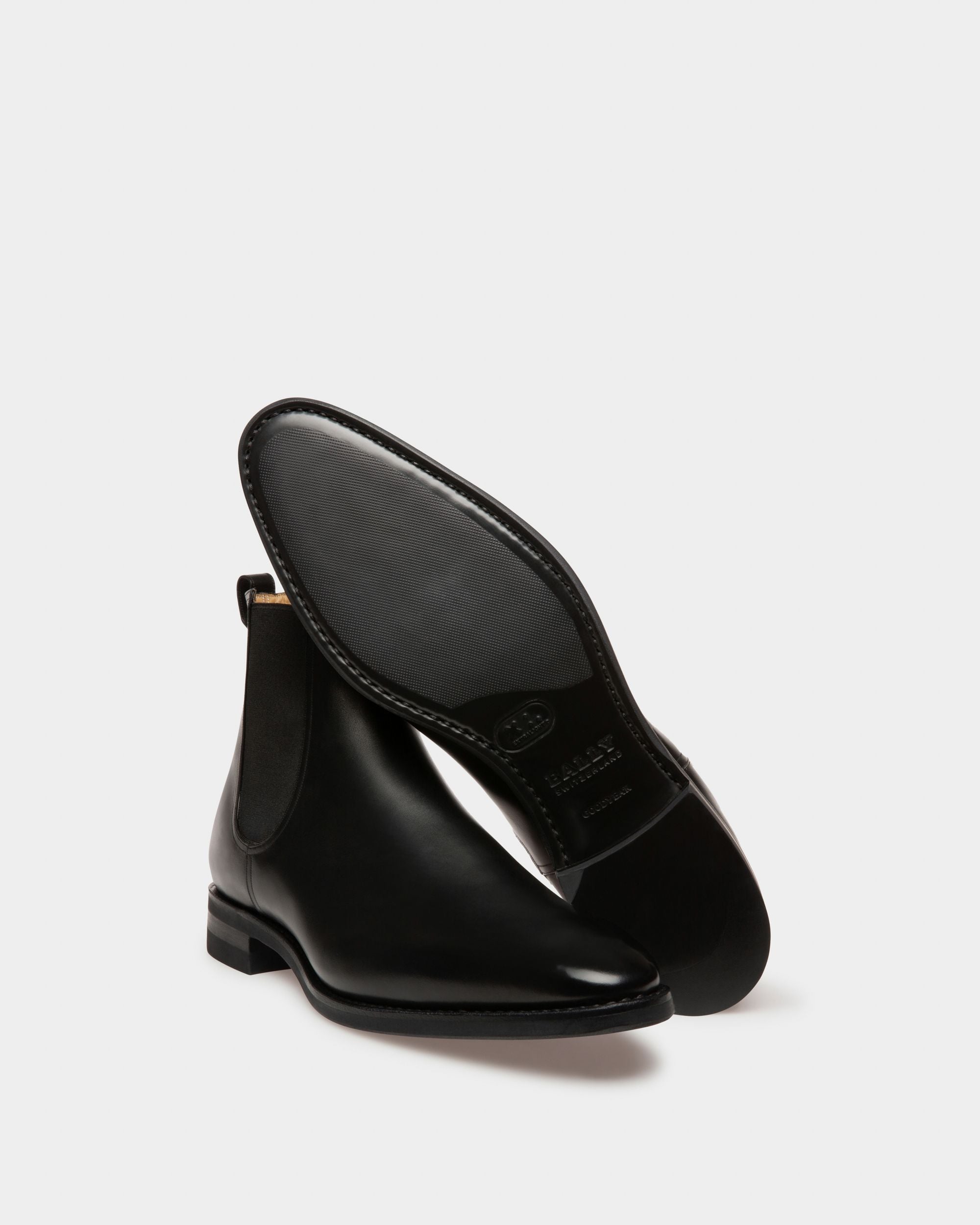 Scavone Stivaletti In Pelle Nera - Uomo - Bally - 03