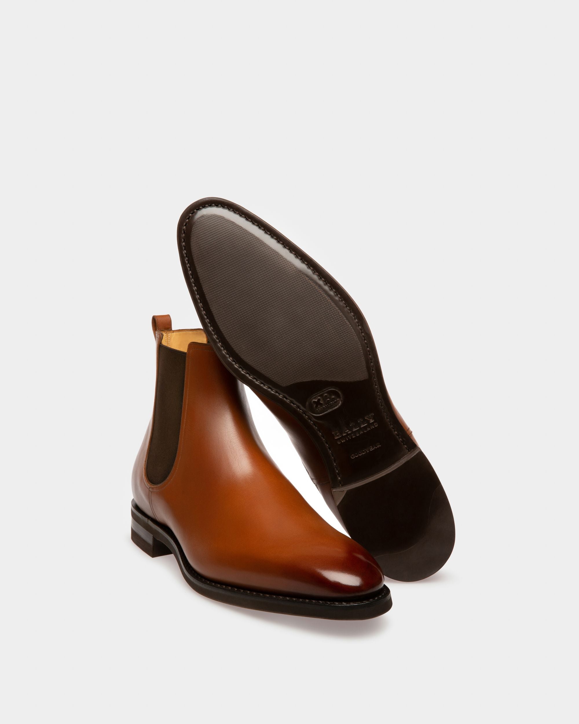 Scavone Stivaletti In Pelle Marrone - Uomo - Bally - 05
