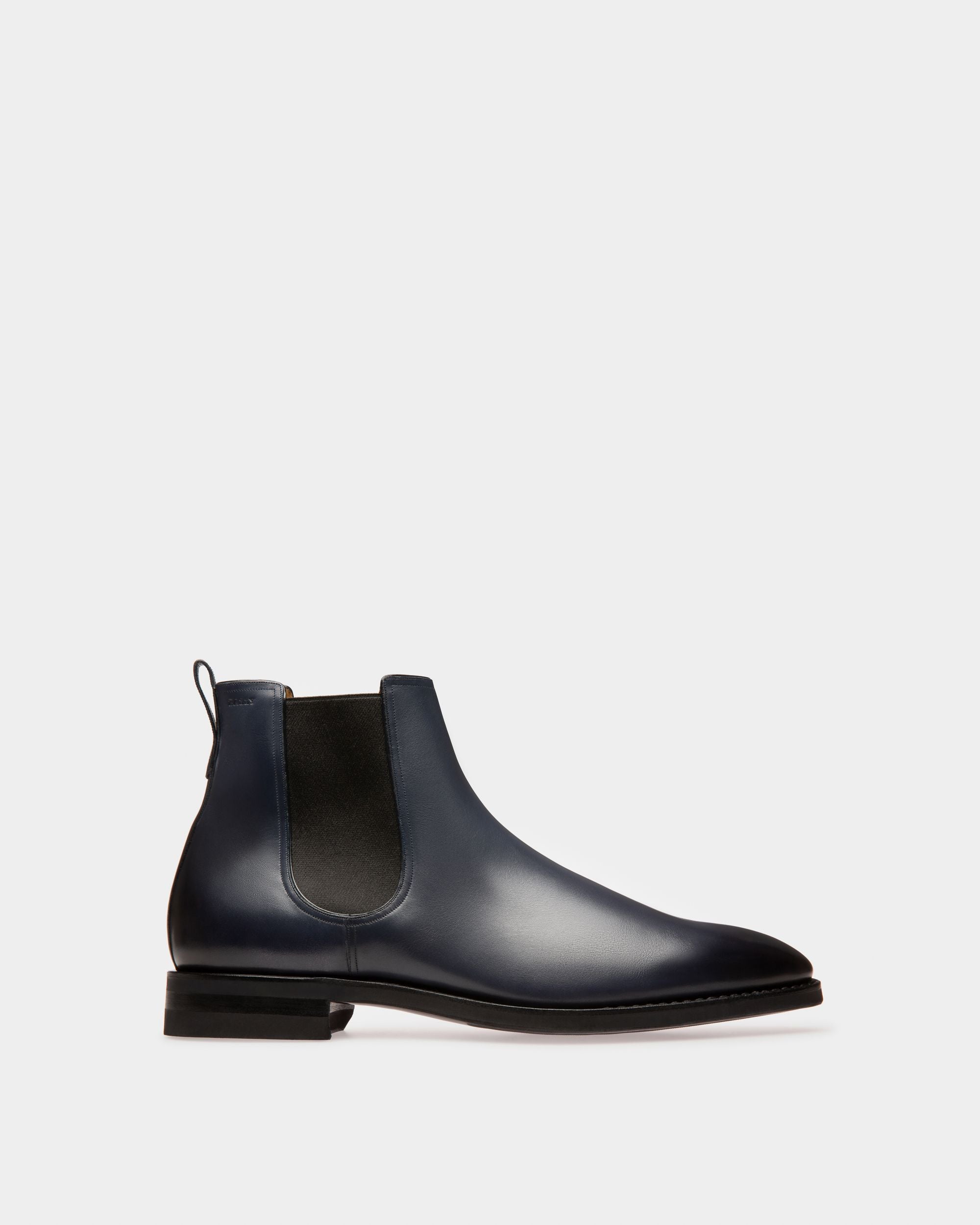 Scavone Stivaletti In Pelle Navy - Uomo - Bally - 01