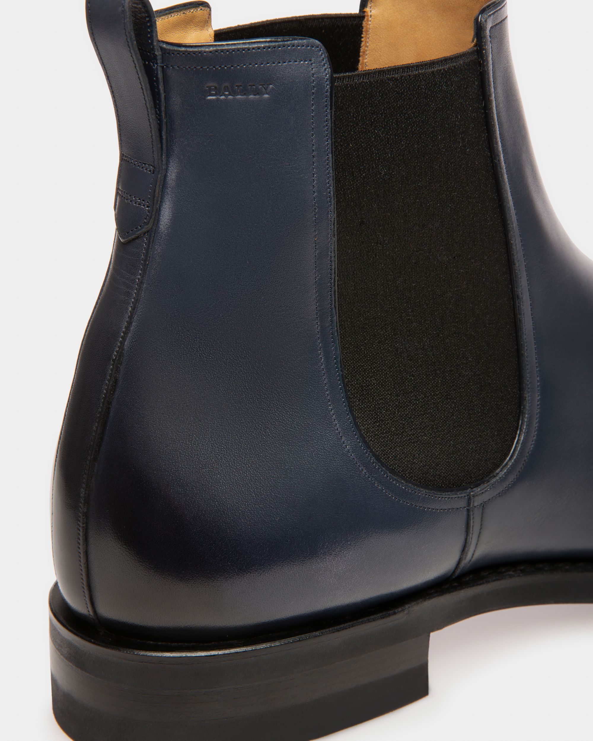 Scavone Stivaletti In Pelle Navy - Uomo - Bally - 05