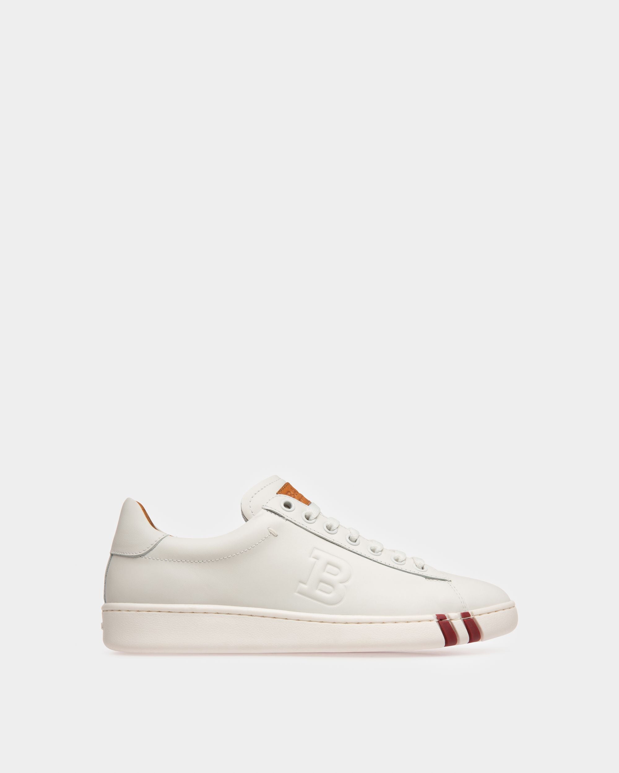 Wivian Sneakers Bianche In Pelle - Donna - Bally - 01