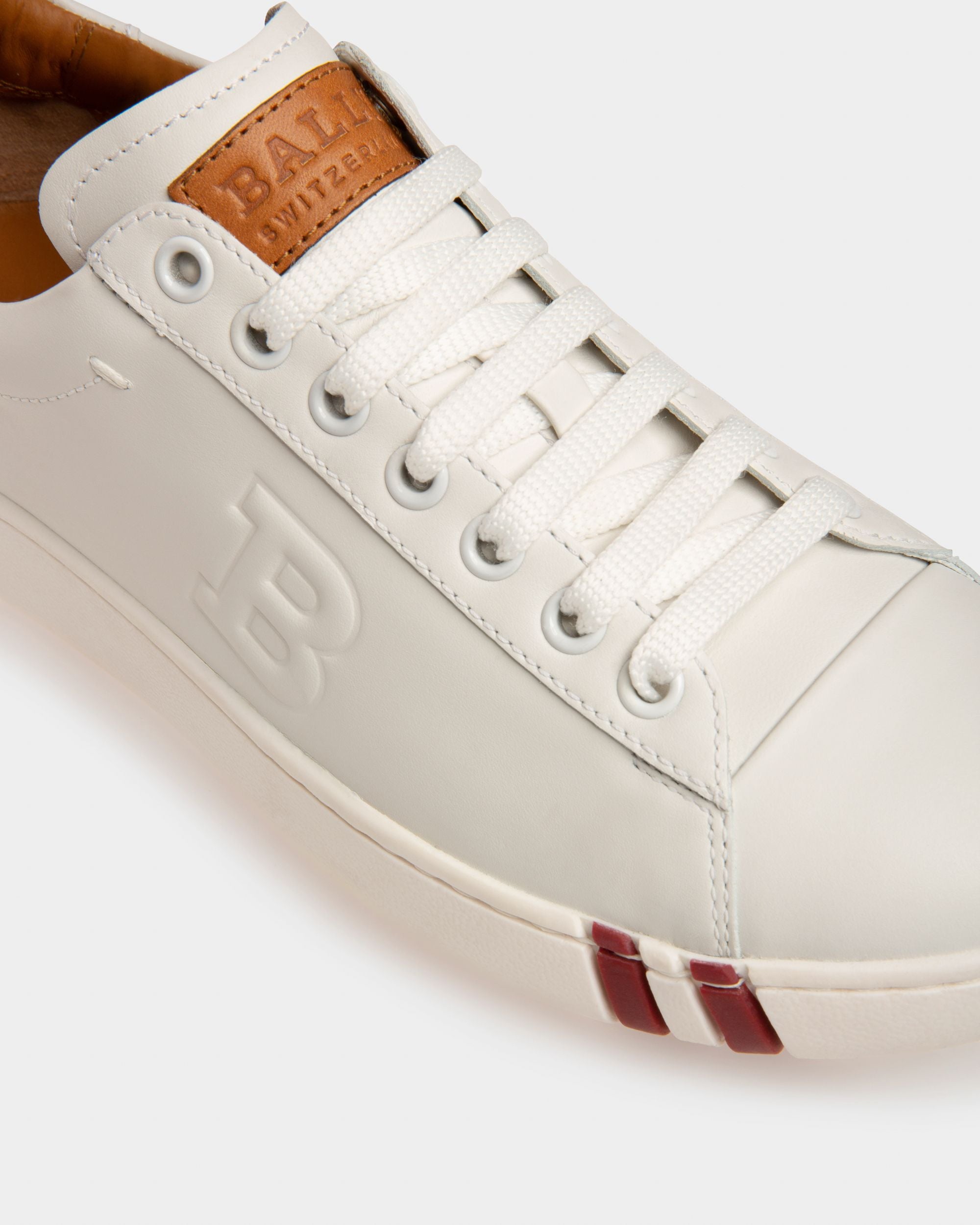 Wivian Sneakers Bianche In Pelle - Donna - Bally - 06