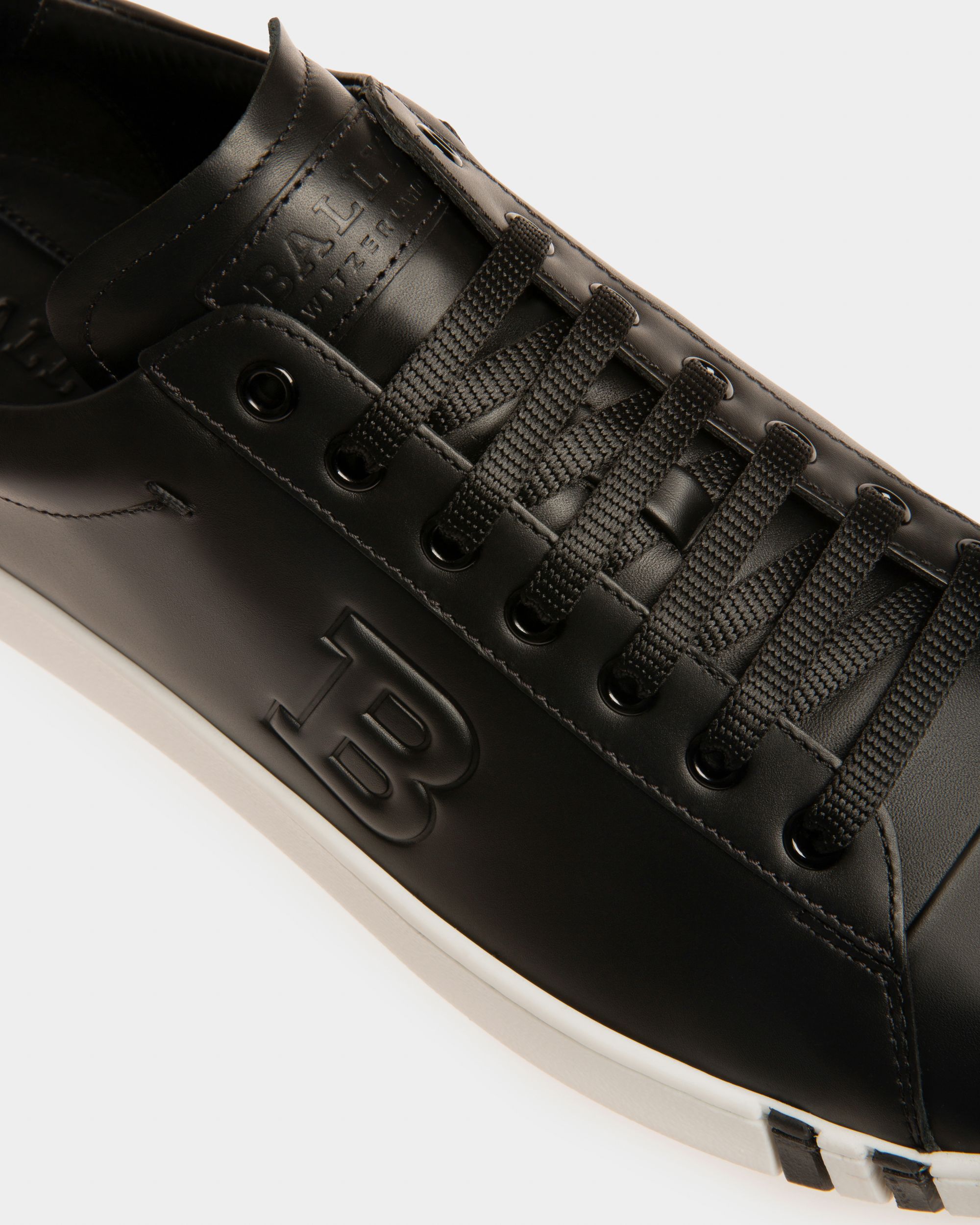 Asher Sneakers Nere In Pelle - Uomo - Bally - 05