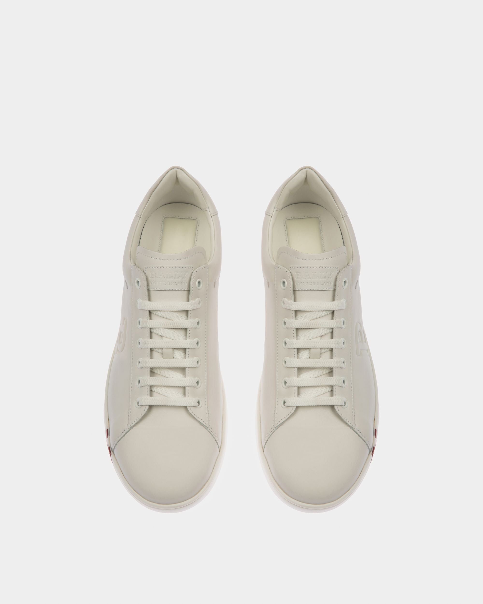 Asher Sneakers Bianche In Pelle - Uomo - Bally - 02