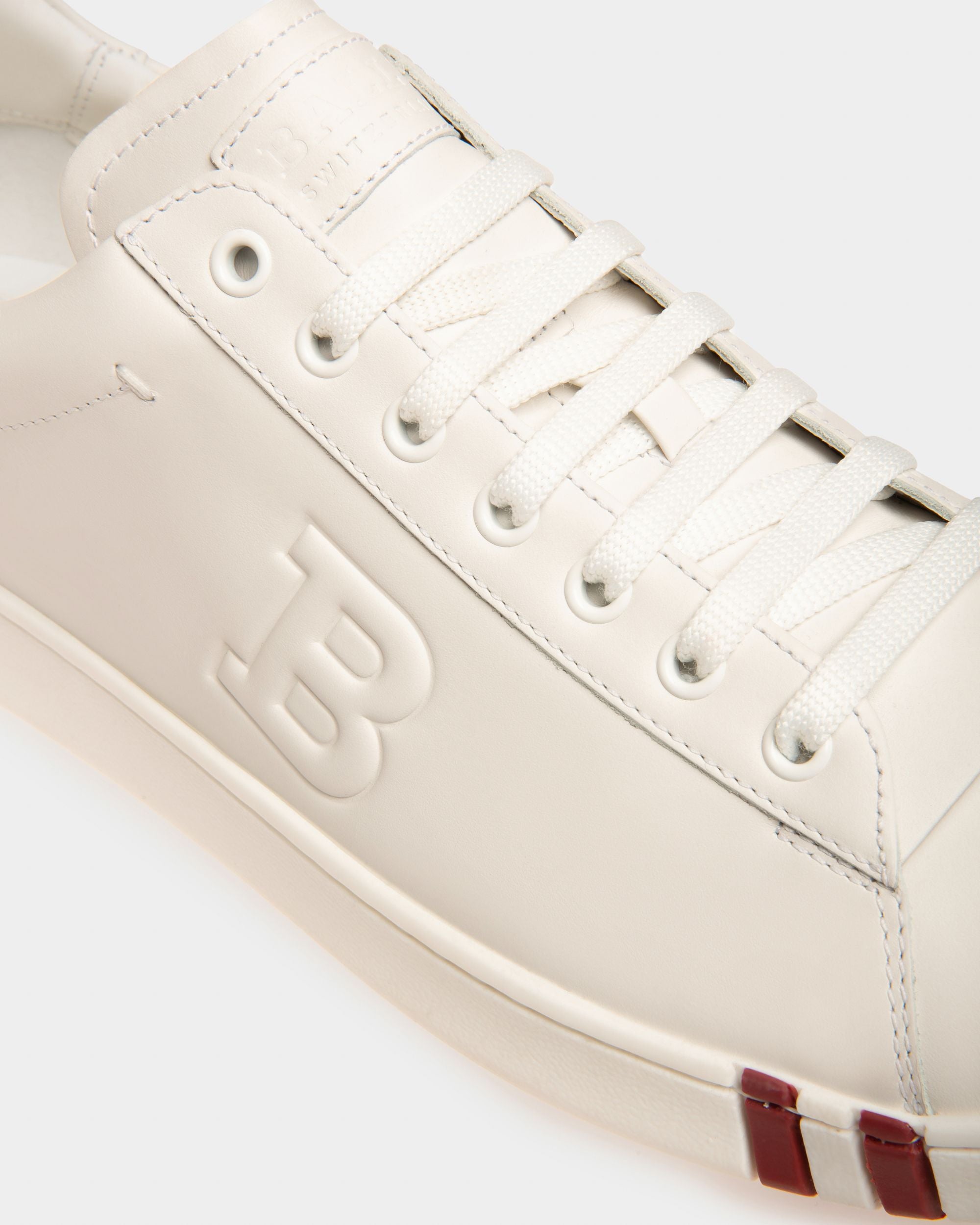 Asher Sneakers Bianche In Pelle - Uomo - Bally - 06