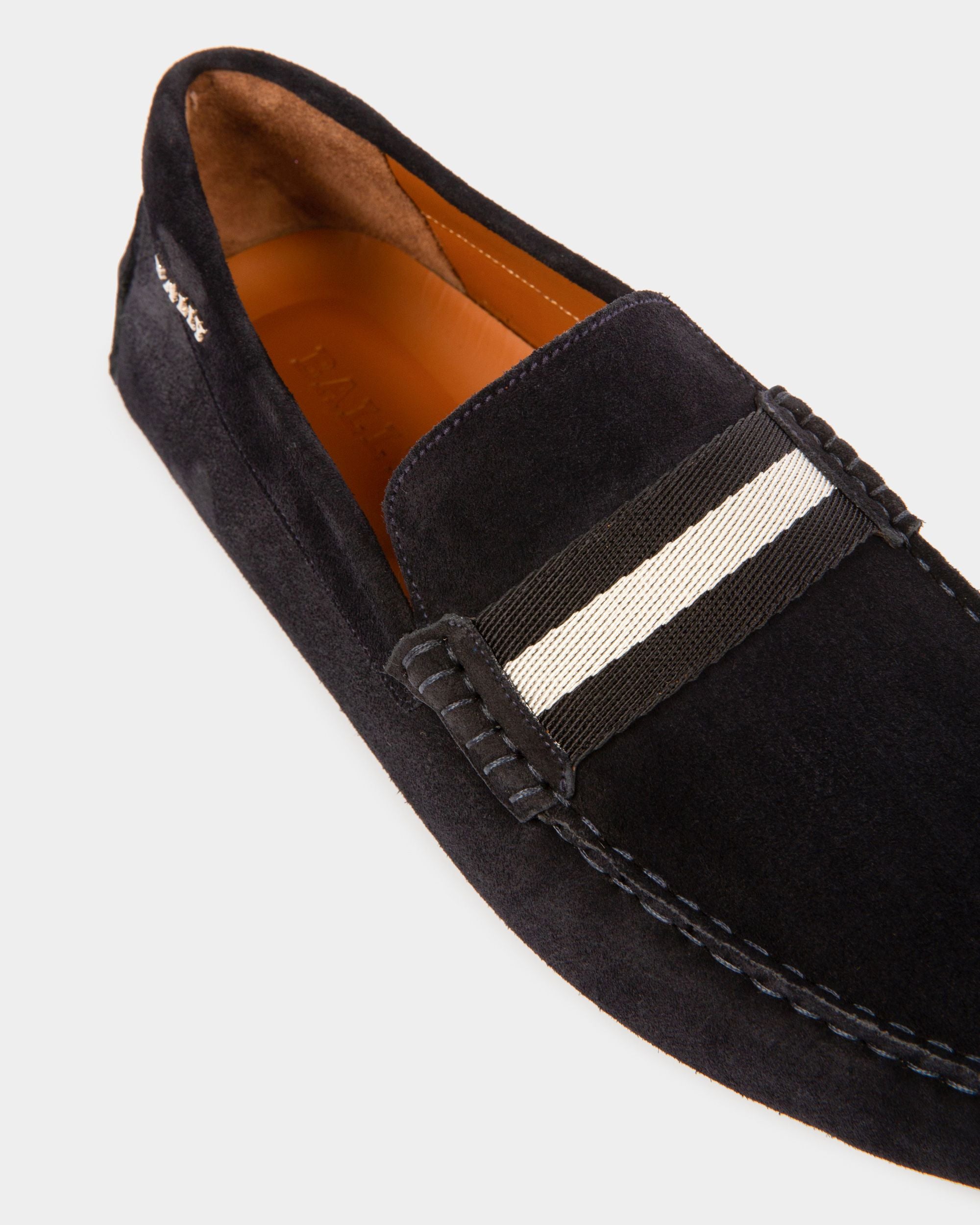 Pearce Mocassini In Pelle Blu Navy - Uomo - Bally - 04