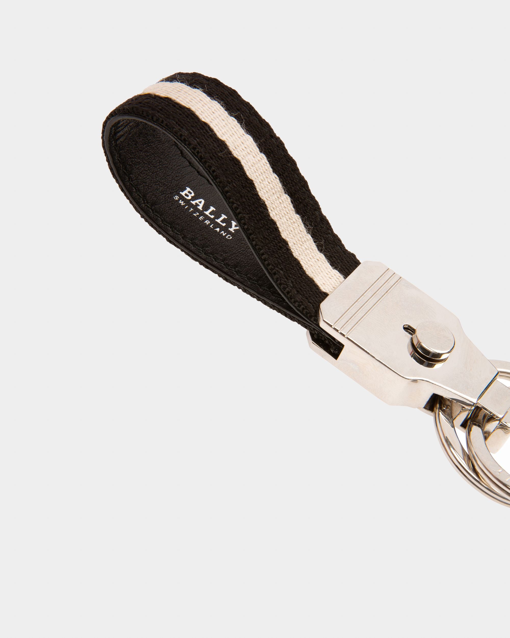 Liron Portachiavi In Cotone E Metallo - Uomo - Bally - 03
