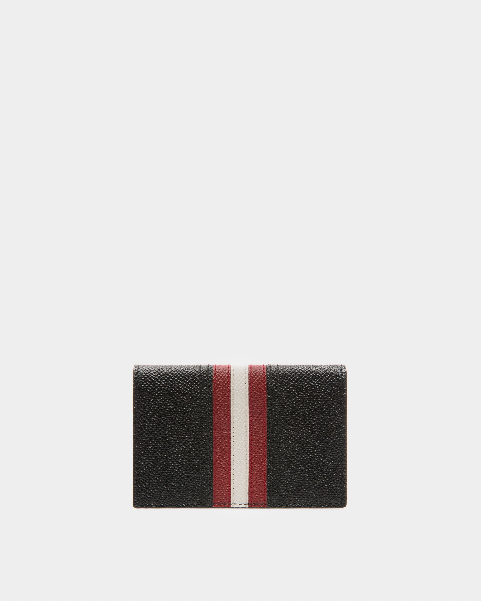 Tyke Portatessere In Pelle Nera - Uomo - Bally - 02