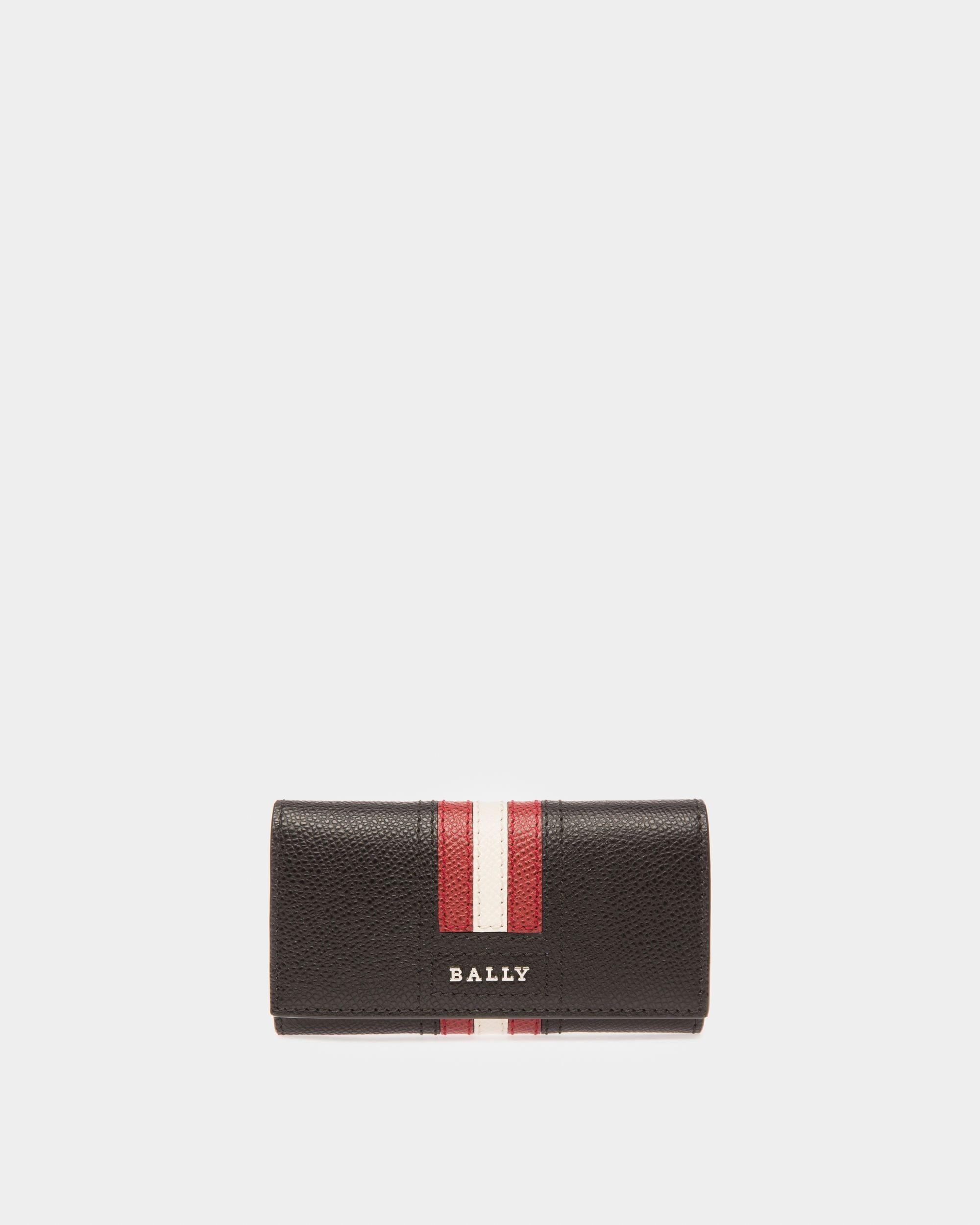 Taltos Portachiavi In Pelle Nera - Uomo - Bally - 01