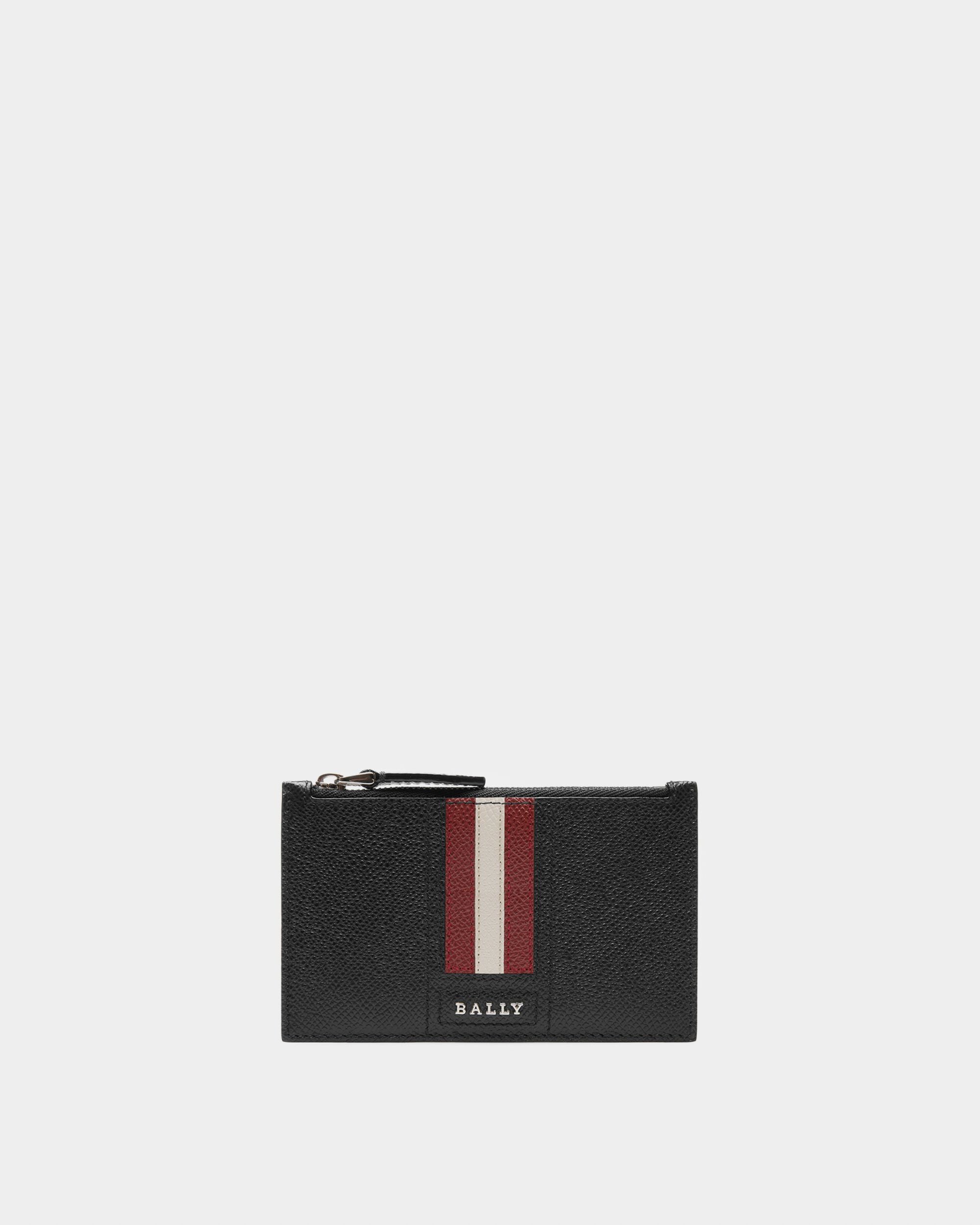 Tenley Portatessere In Pelle Nera - Uomo - Bally - 01